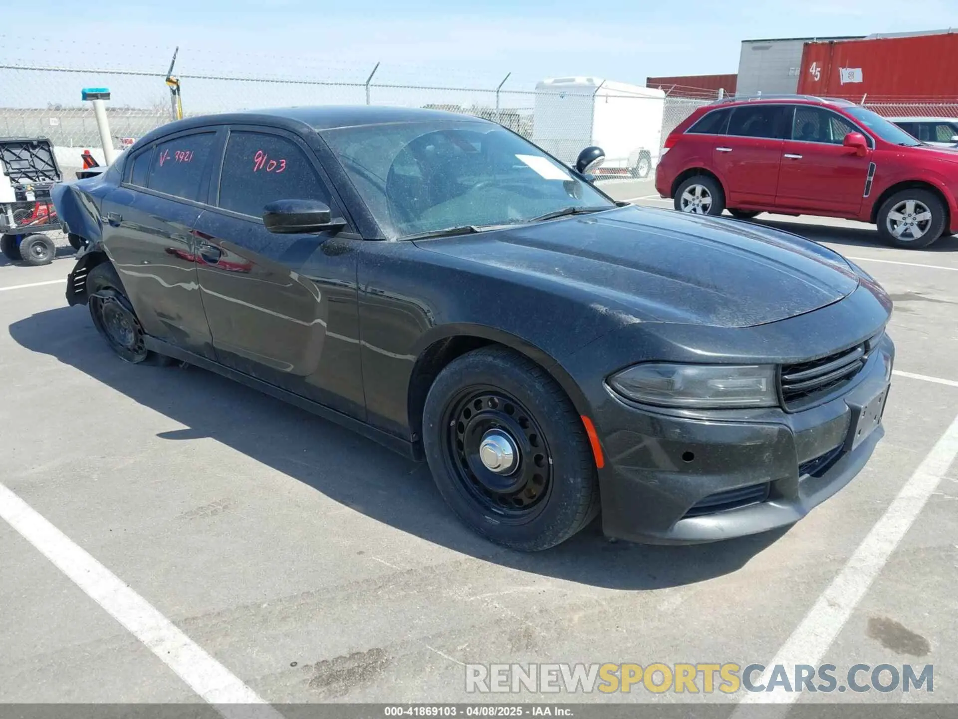 1 Photograph of a damaged car 2C3CDXKT1KH633921 DODGE CHARGER 2019