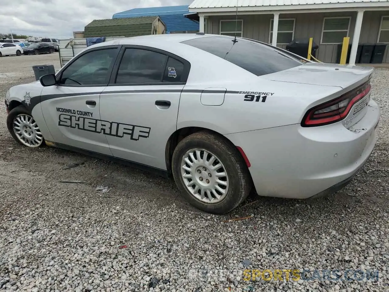 2 Фотография поврежденного автомобиля 2C3CDXKT2KH600488 DODGE CHARGER 2019