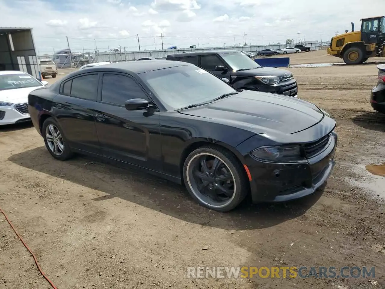 4 Photograph of a damaged car 2C3CDXKT5KH577191 DODGE CHARGER 2019