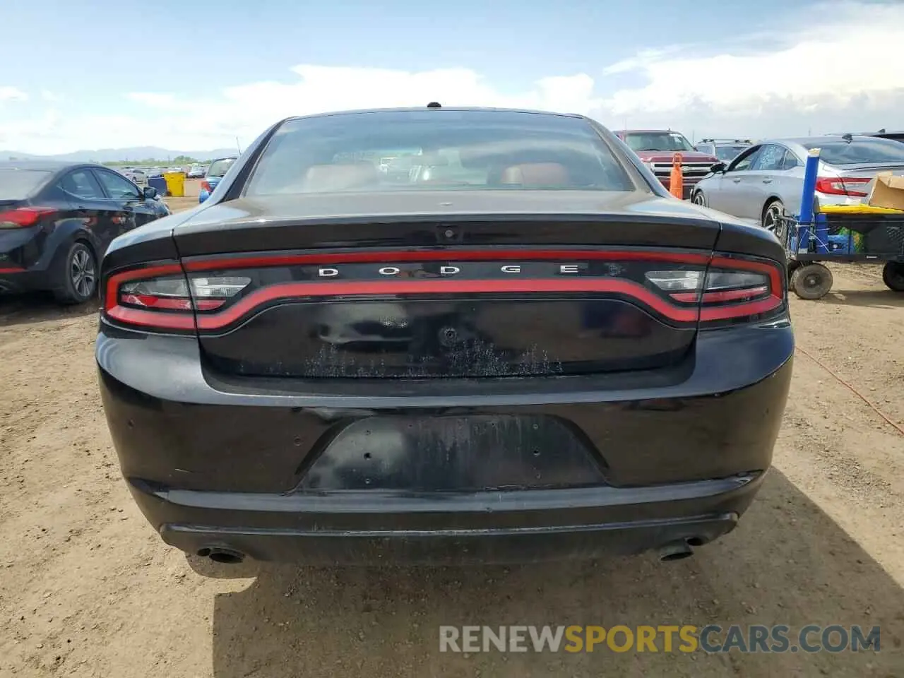 6 Photograph of a damaged car 2C3CDXKT5KH577191 DODGE CHARGER 2019