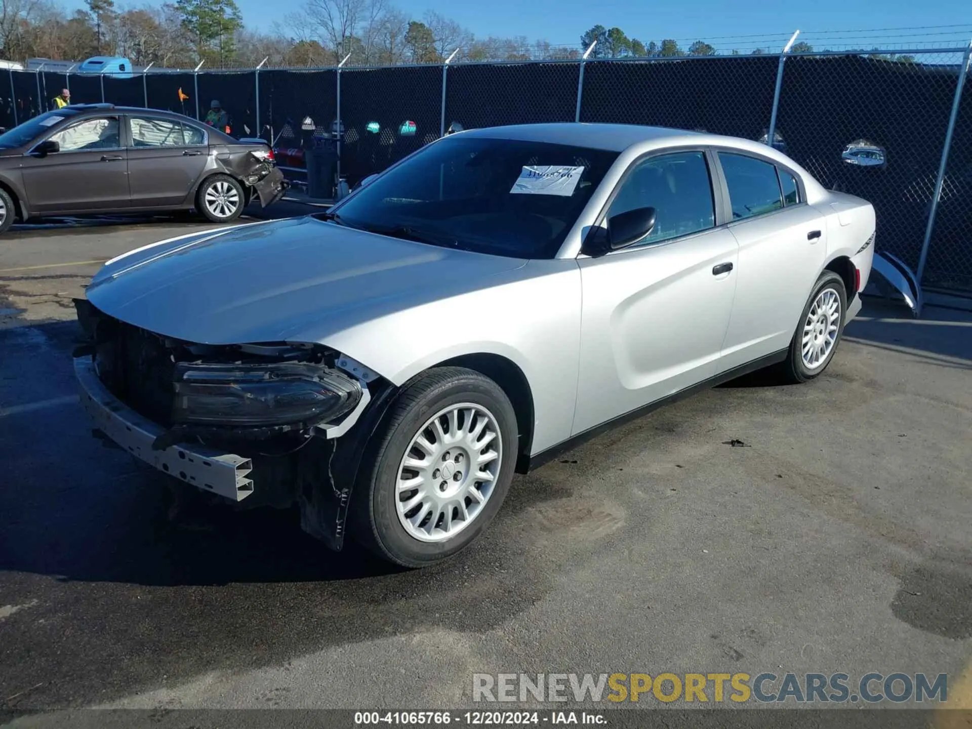 2 Photograph of a damaged car 2C3CDXKT8KH592686 DODGE CHARGER 2019