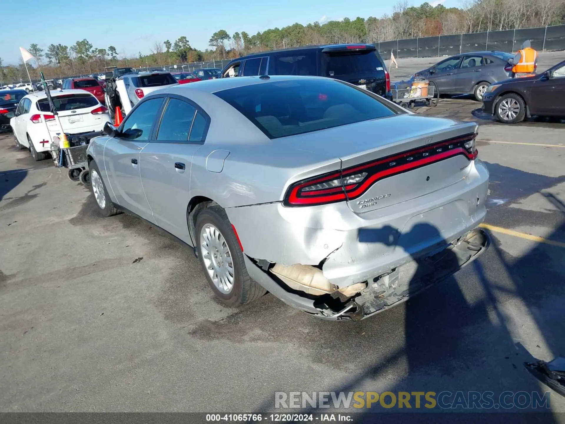3 Photograph of a damaged car 2C3CDXKT8KH592686 DODGE CHARGER 2019