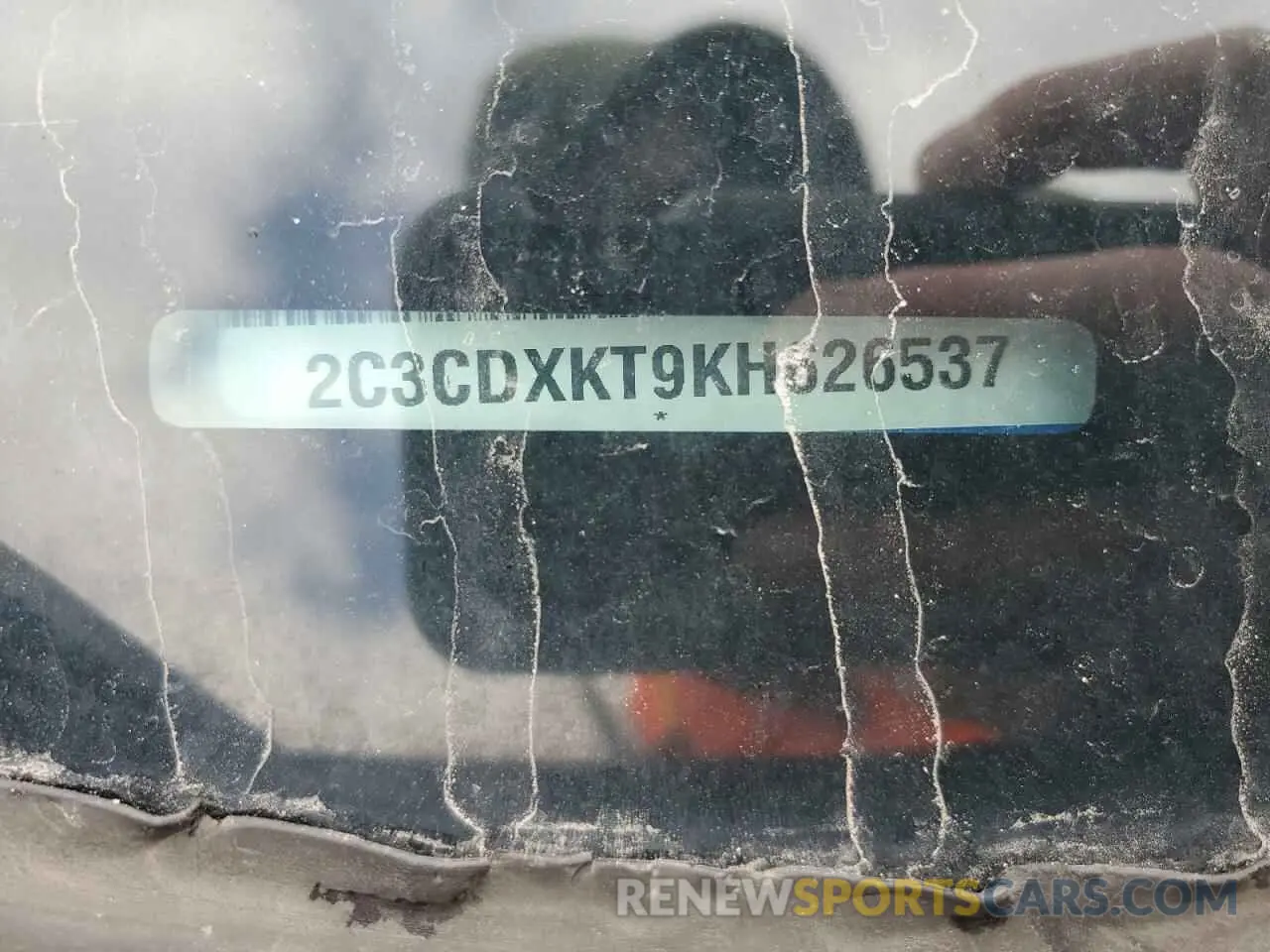 12 Photograph of a damaged car 2C3CDXKT9KH626537 DODGE CHARGER 2019