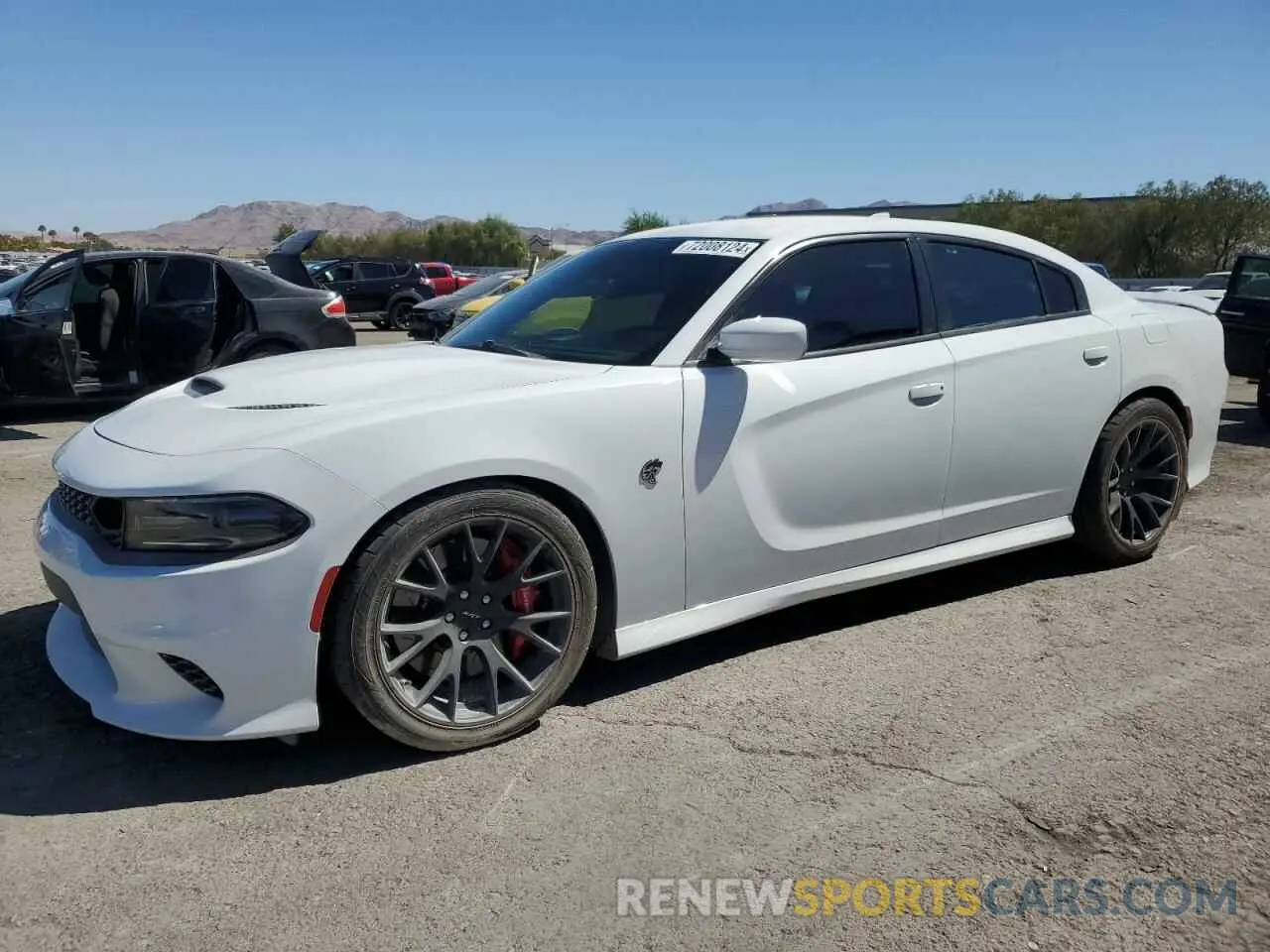 1 Photograph of a damaged car 2C3CDXL93KH518630 DODGE CHARGER 2019
