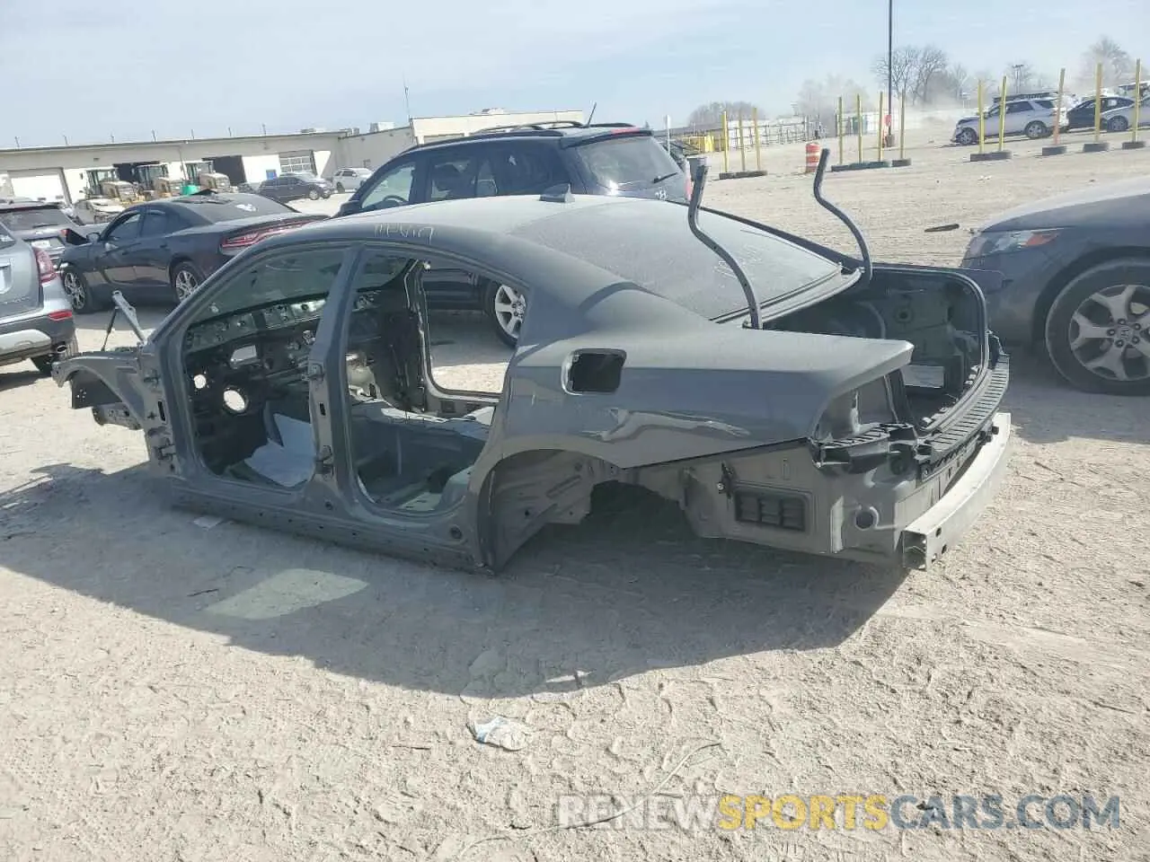 2 Фотография поврежденного автомобиля 2C3CDXL98KH721478 DODGE CHARGER 2019
