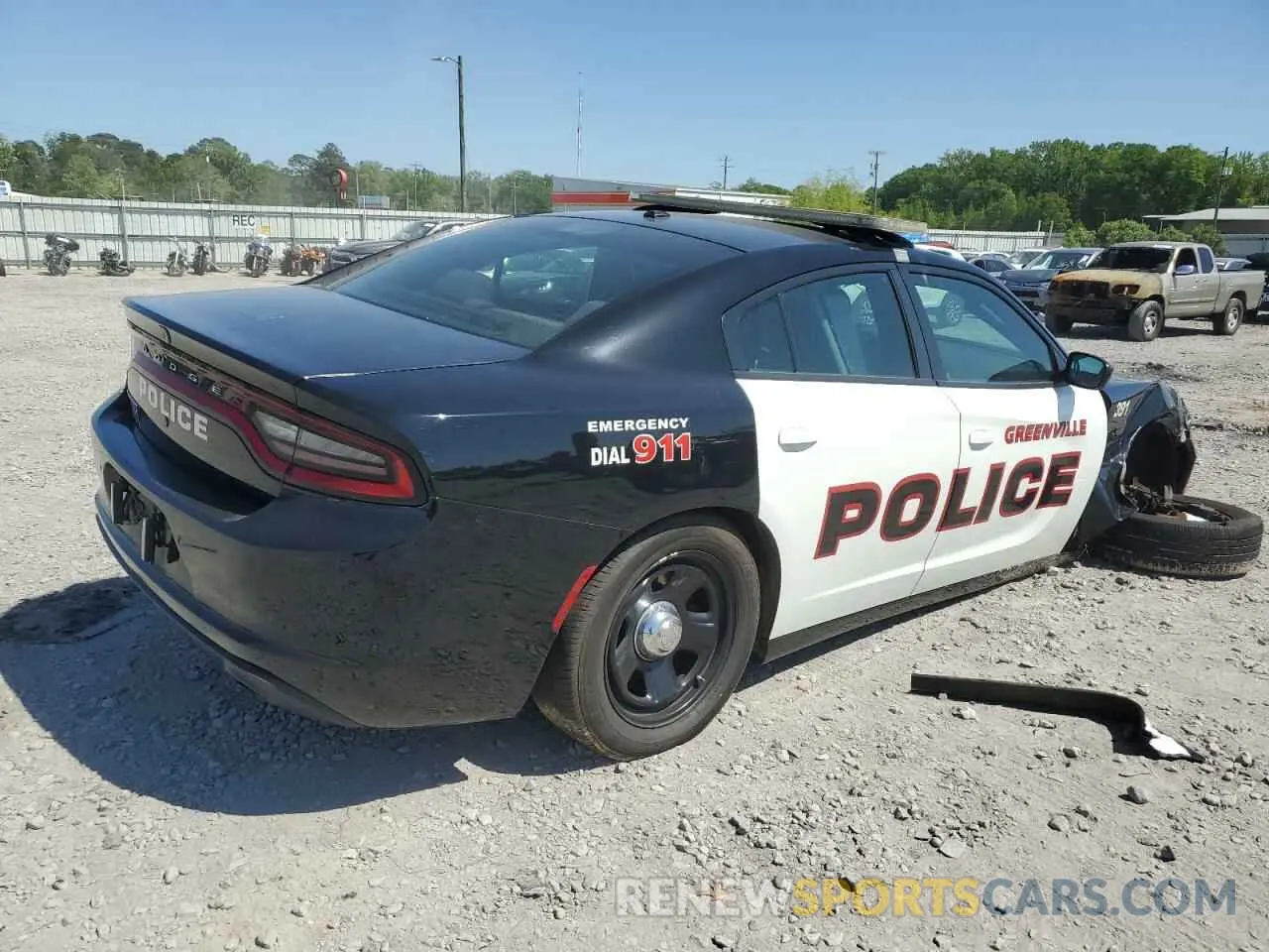 3 Photograph of a damaged car 2C3CDXAG1LH140911 DODGE CHARGER 2020