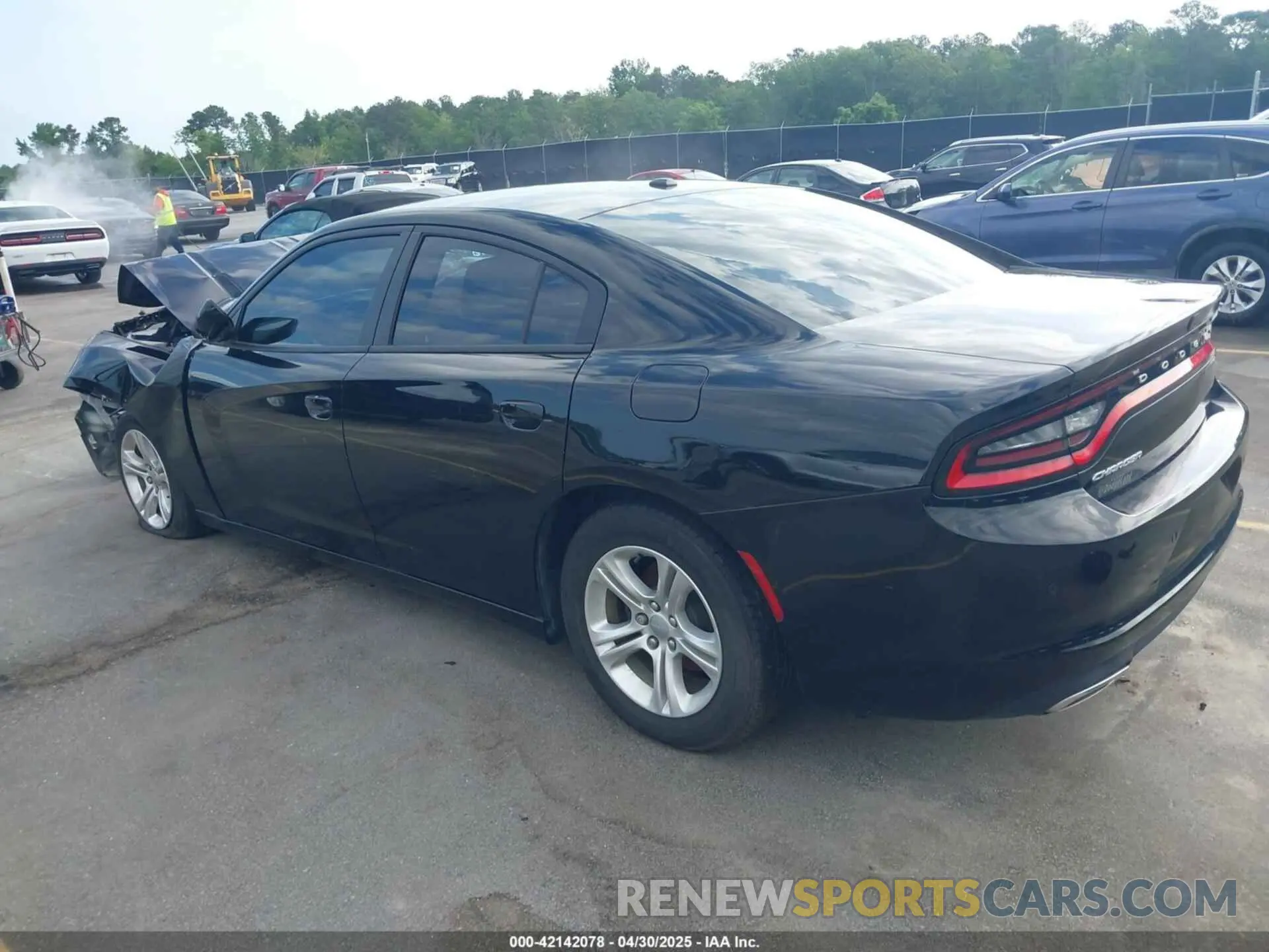 3 Photograph of a damaged car 2C3CDXBG0LH134290 DODGE CHARGER 2020