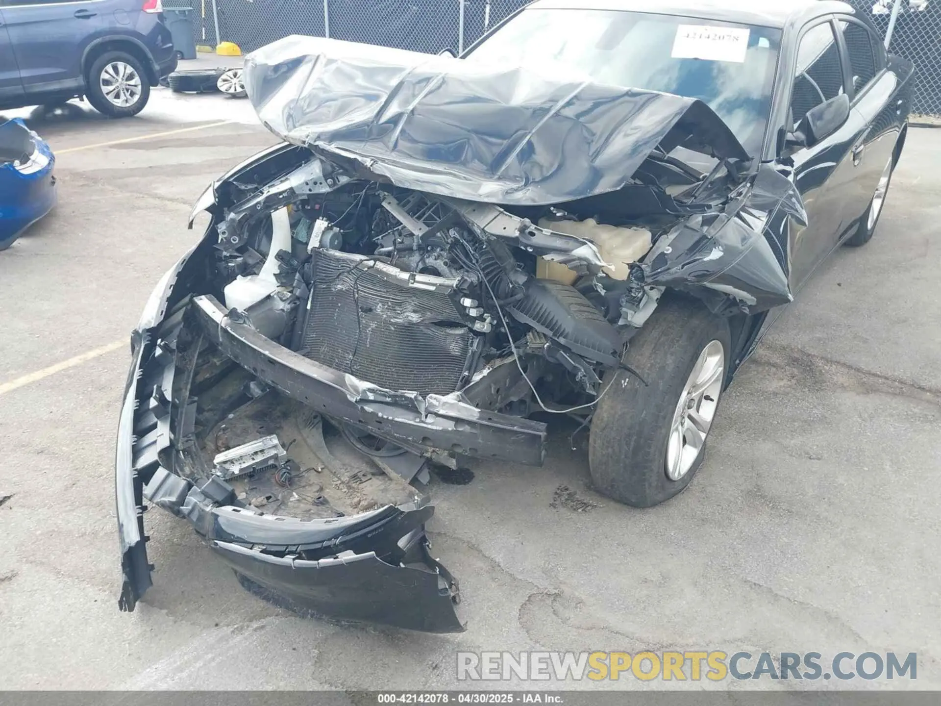 6 Photograph of a damaged car 2C3CDXBG0LH134290 DODGE CHARGER 2020
