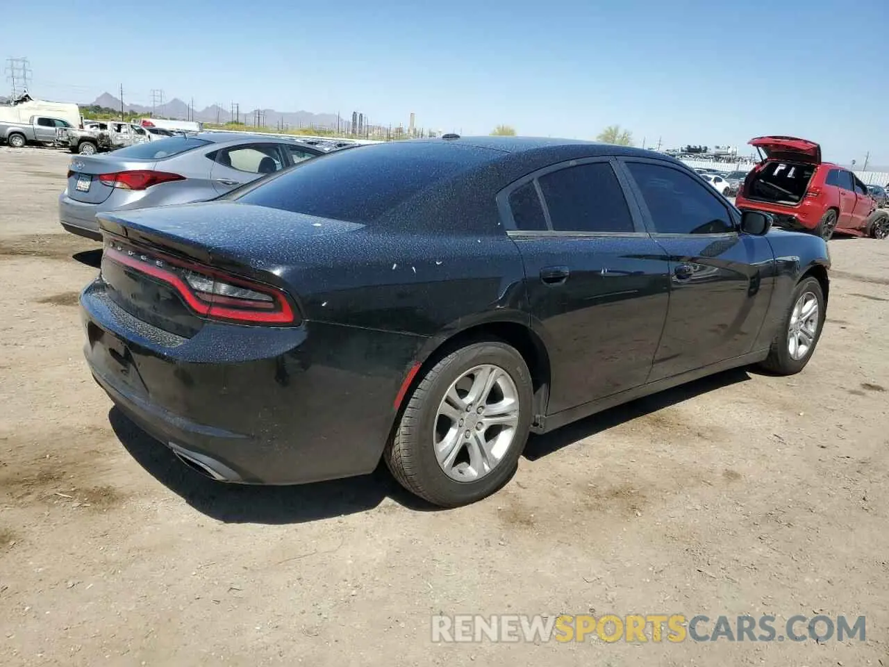 3 Photograph of a damaged car 2C3CDXBG0LH160758 DODGE CHARGER 2020
