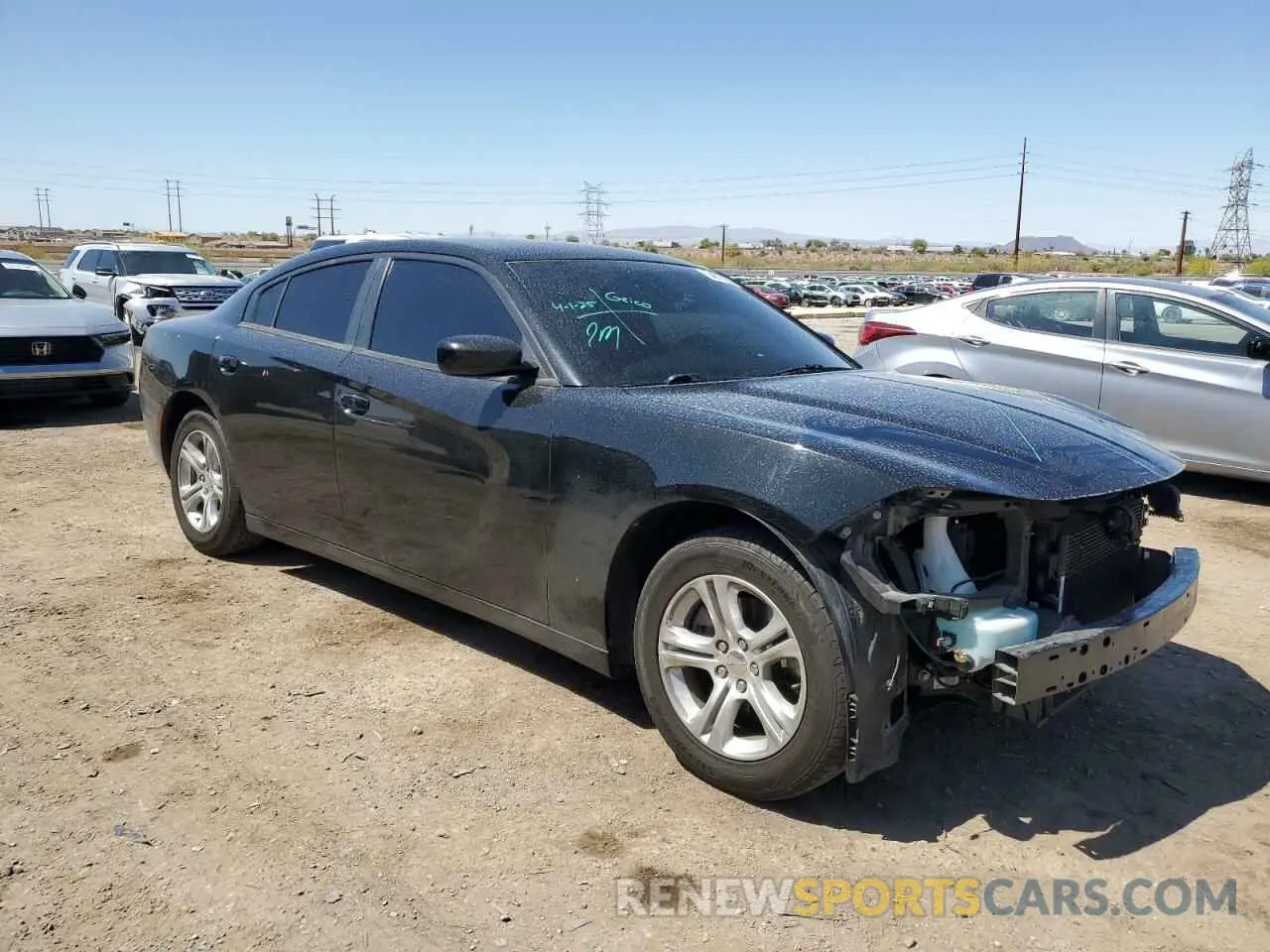4 Photograph of a damaged car 2C3CDXBG0LH160758 DODGE CHARGER 2020