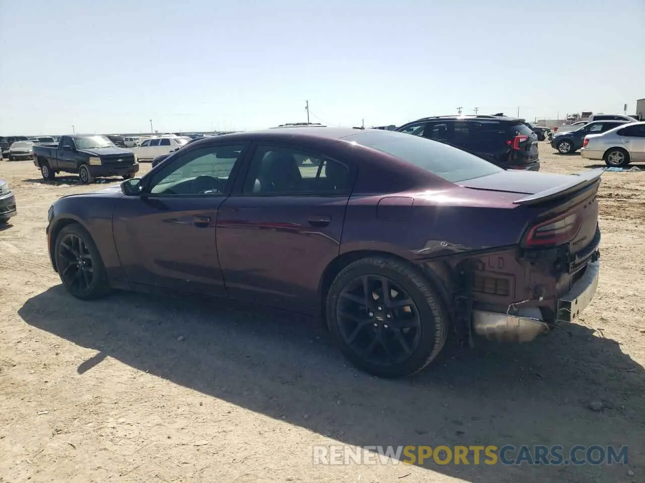 2 Photograph of a damaged car 2C3CDXBG0LH199933 DODGE CHARGER 2020