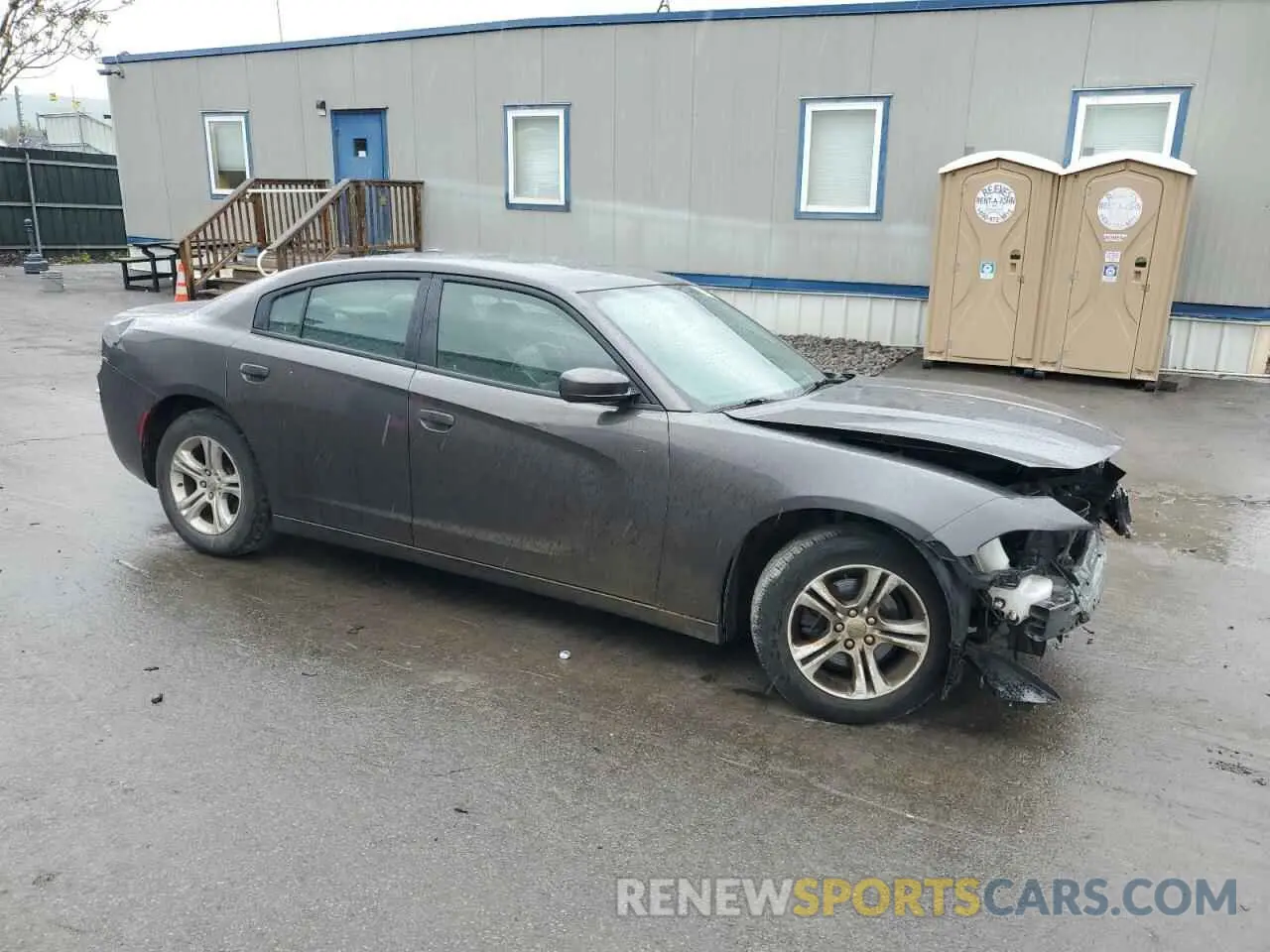 4 Photograph of a damaged car 2C3CDXBG0LH215824 DODGE CHARGER 2020