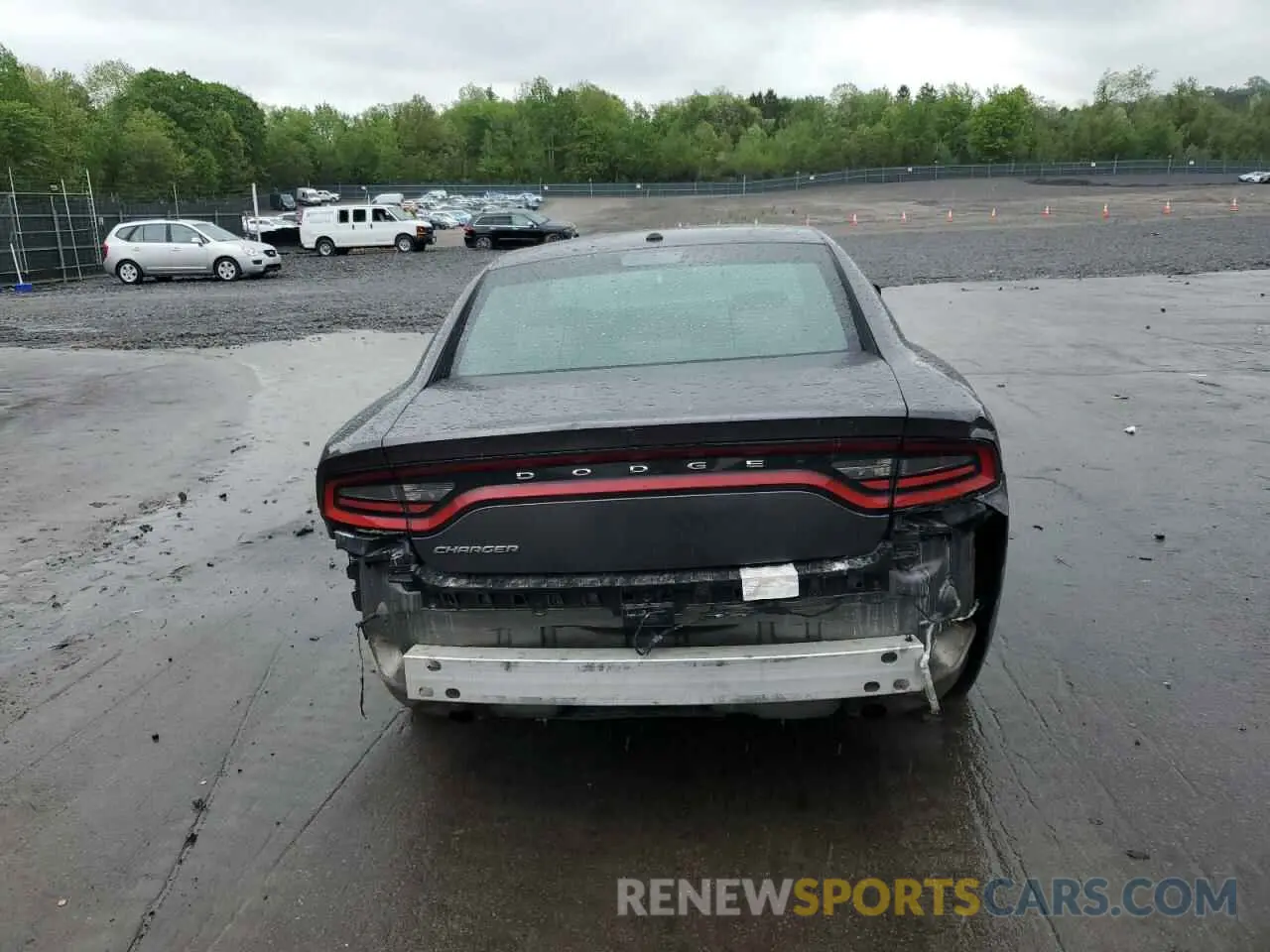 6 Photograph of a damaged car 2C3CDXBG0LH215824 DODGE CHARGER 2020