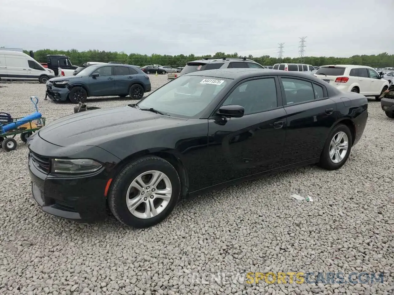 1 Фотография поврежденного автомобиля 2C3CDXBG1LH144326 DODGE CHARGER 2020