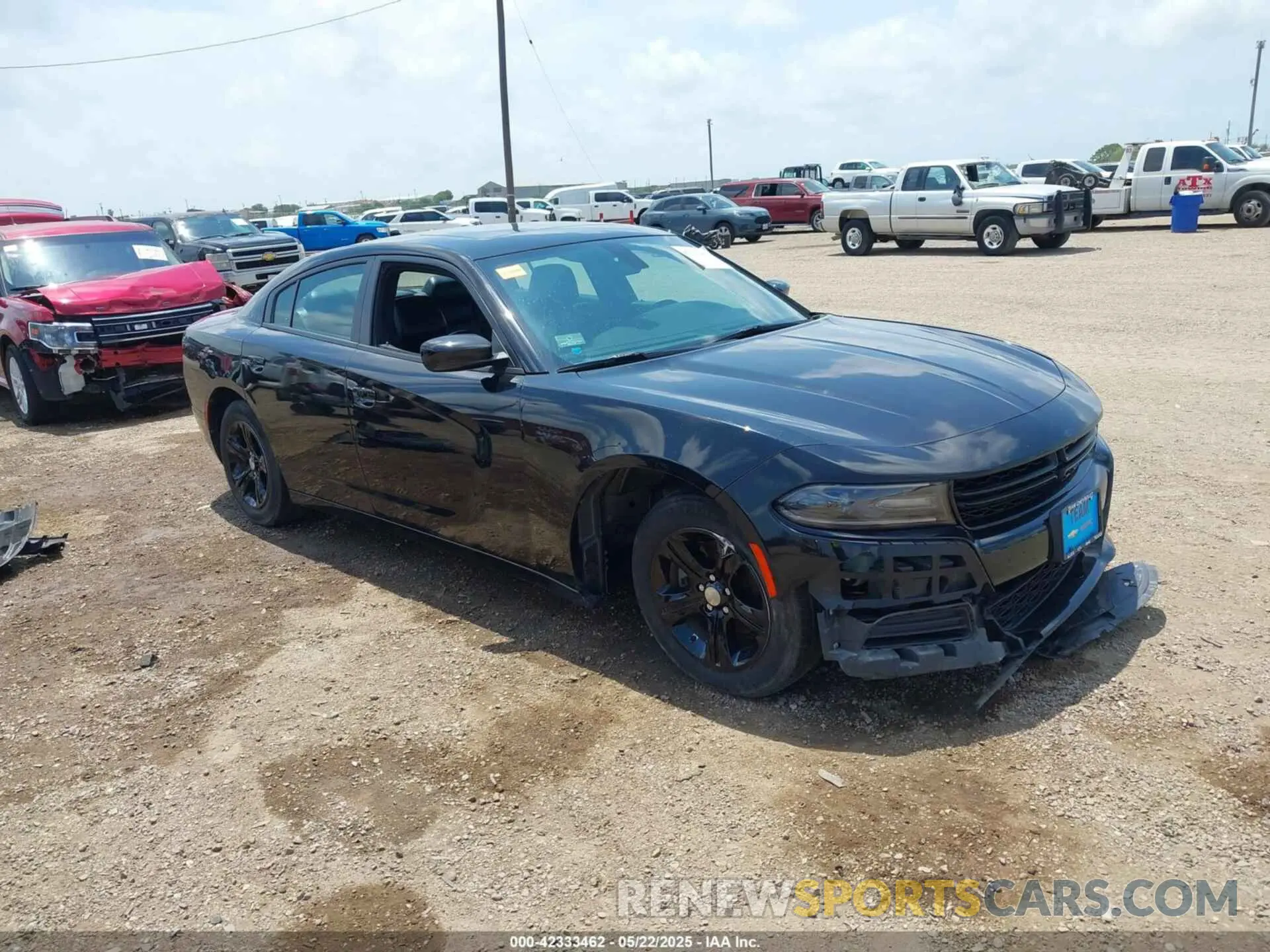 1 Photograph of a damaged car 2C3CDXBG2LH152967 DODGE CHARGER 2020