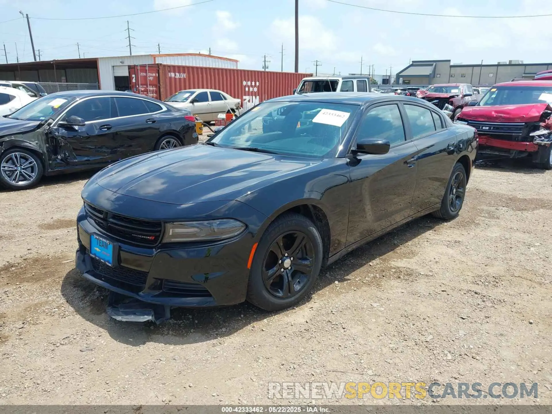 2 Photograph of a damaged car 2C3CDXBG2LH152967 DODGE CHARGER 2020