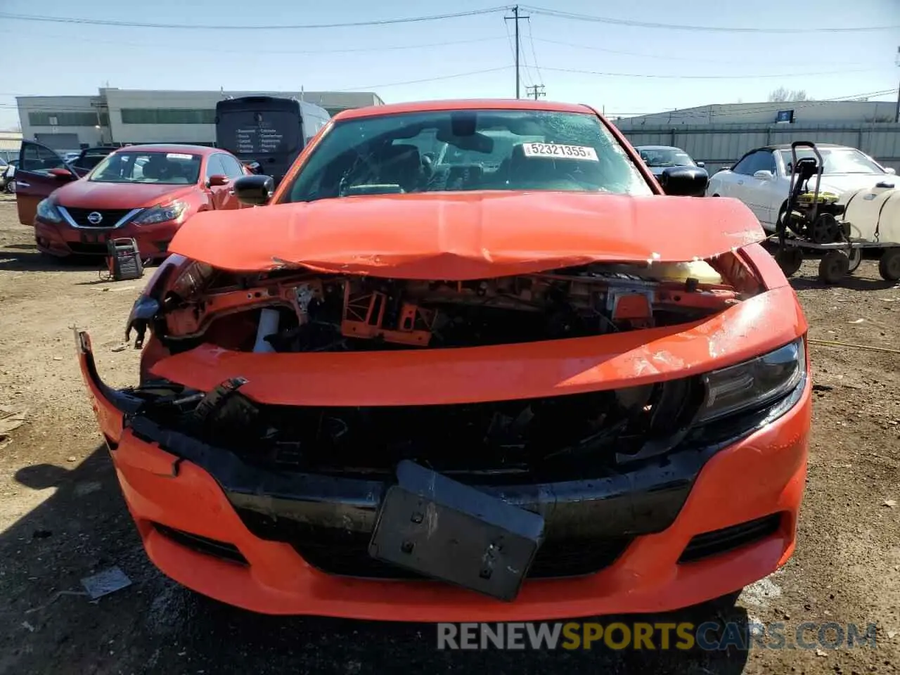 5 Photograph of a damaged car 2C3CDXBG2LH200192 DODGE CHARGER 2020