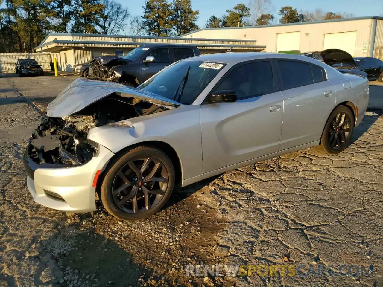 1 Photograph of a damaged car 2C3CDXBG2LH208924 DODGE CHARGER 2020