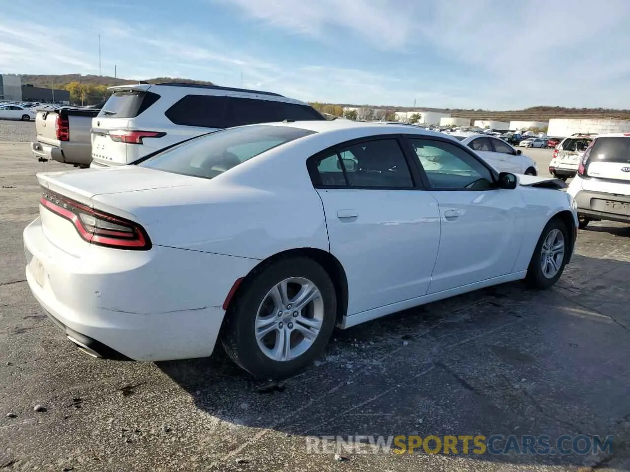 3 Photograph of a damaged car 2C3CDXBG2LH237226 DODGE CHARGER 2020