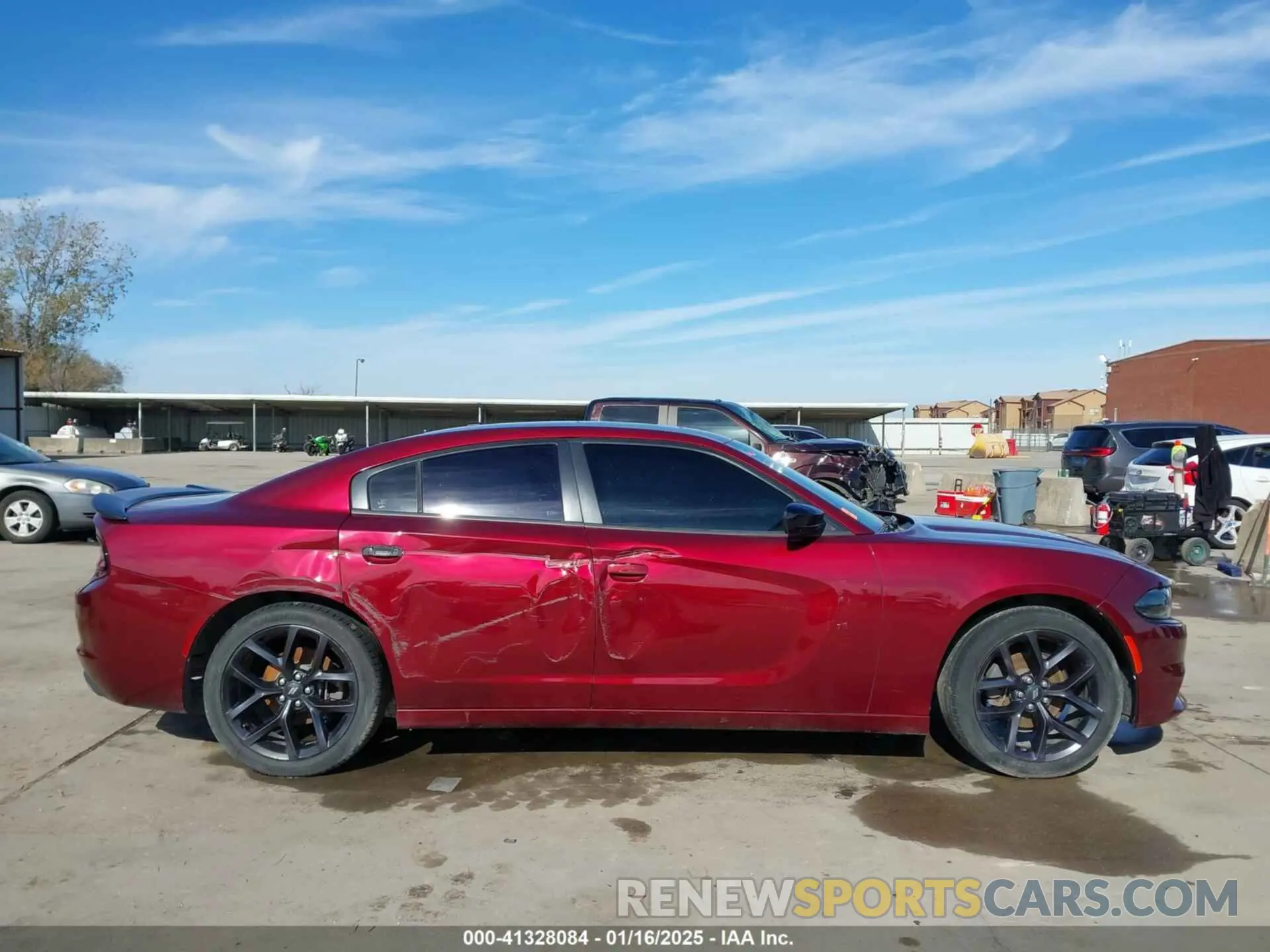 13 Photograph of a damaged car 2C3CDXBG3LH104815 DODGE CHARGER 2020