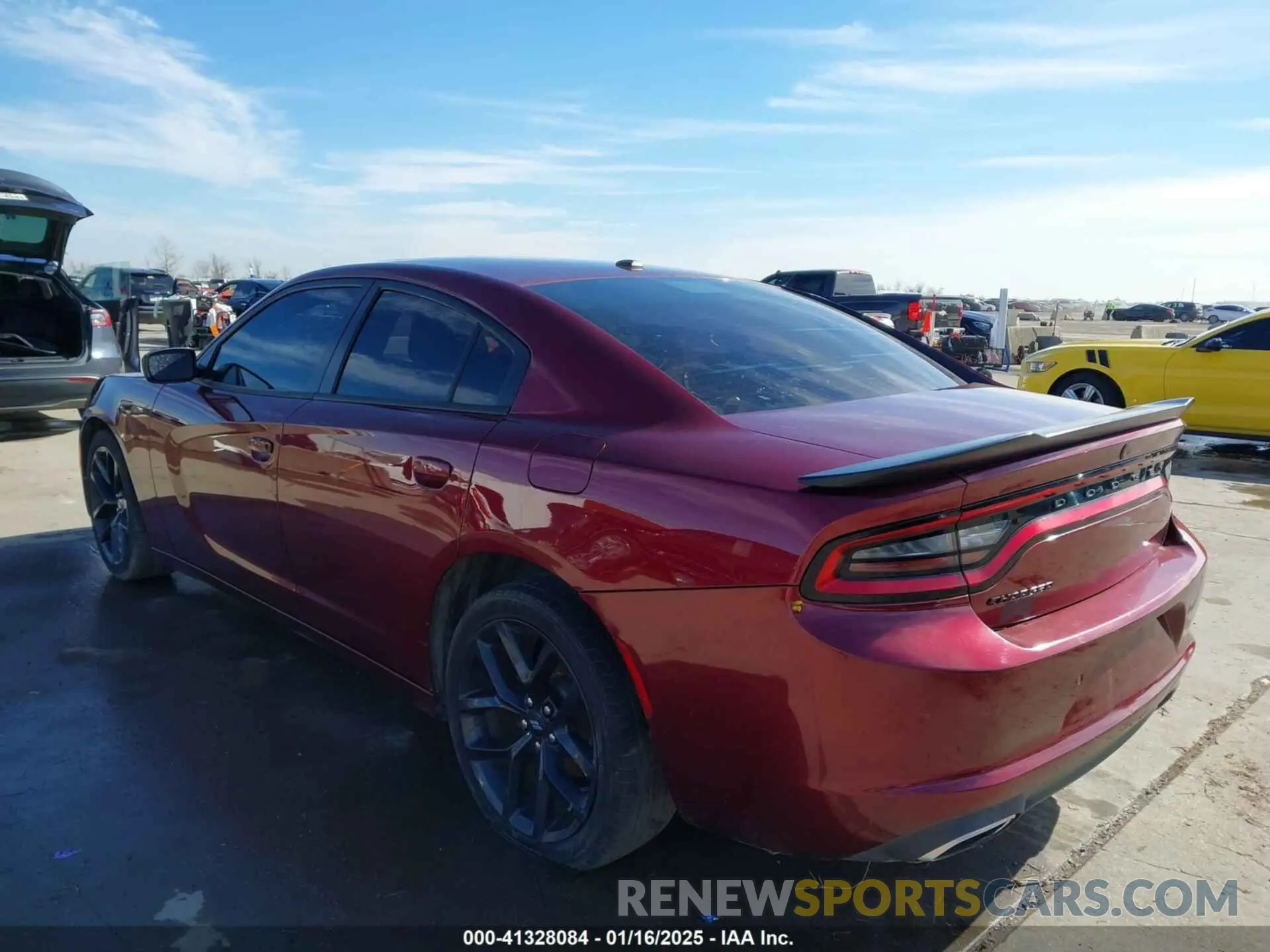 3 Photograph of a damaged car 2C3CDXBG3LH104815 DODGE CHARGER 2020