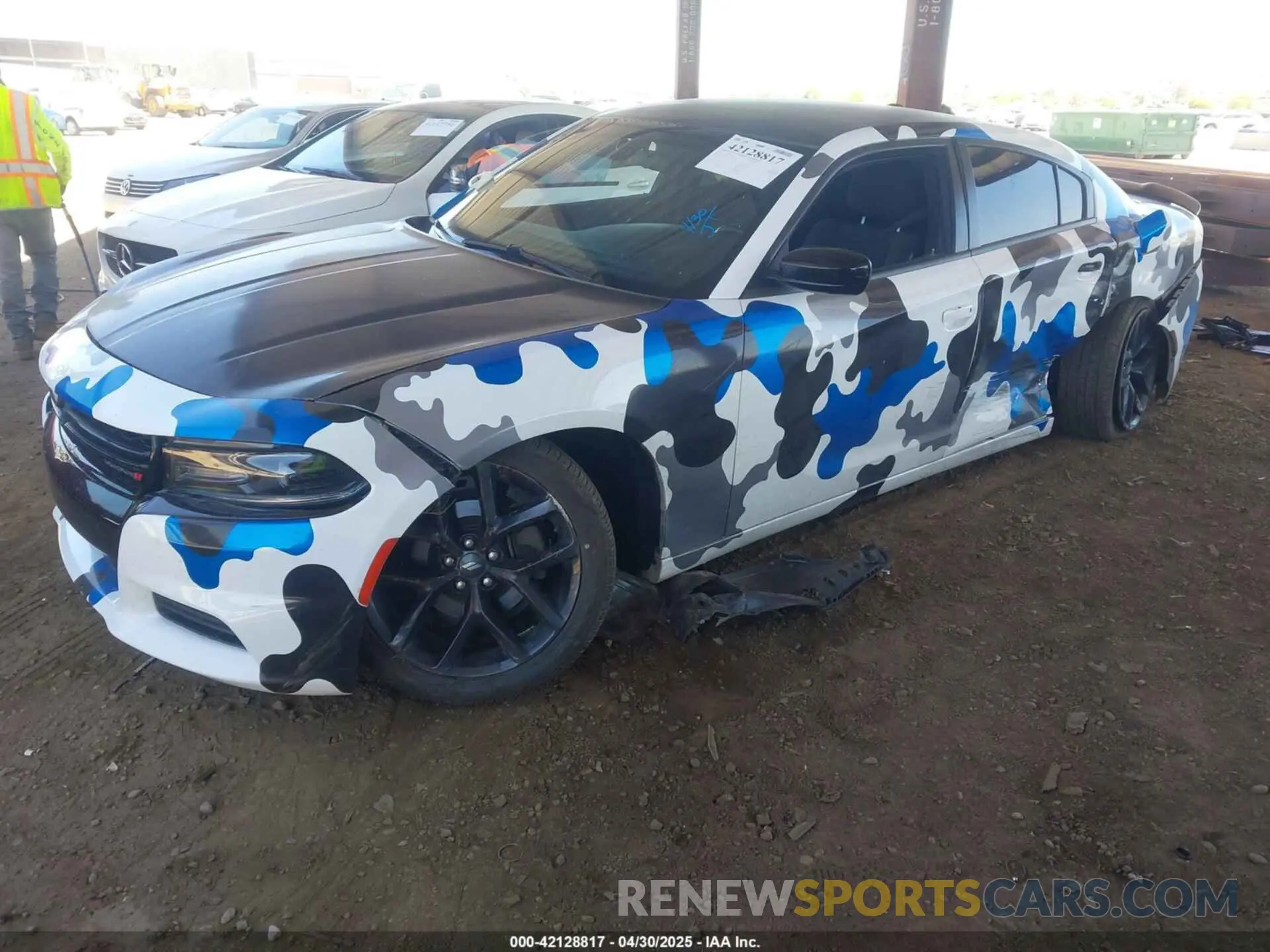 2 Photograph of a damaged car 2C3CDXBG3LH151584 DODGE CHARGER 2020