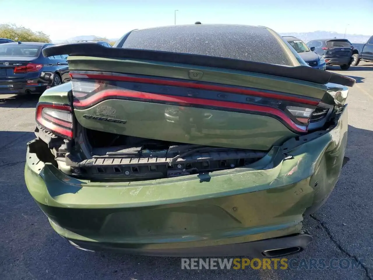 6 Photograph of a damaged car 2C3CDXBG4LH101163 DODGE CHARGER 2020