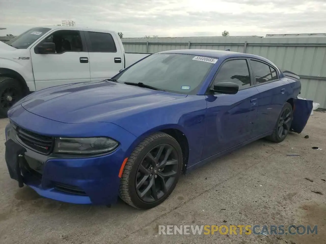 1 Photograph of a damaged car 2C3CDXBG4LH101521 DODGE CHARGER 2020