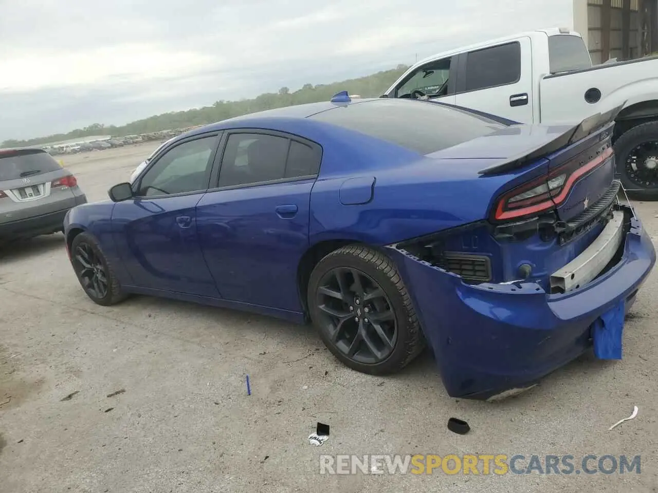 2 Photograph of a damaged car 2C3CDXBG4LH101521 DODGE CHARGER 2020