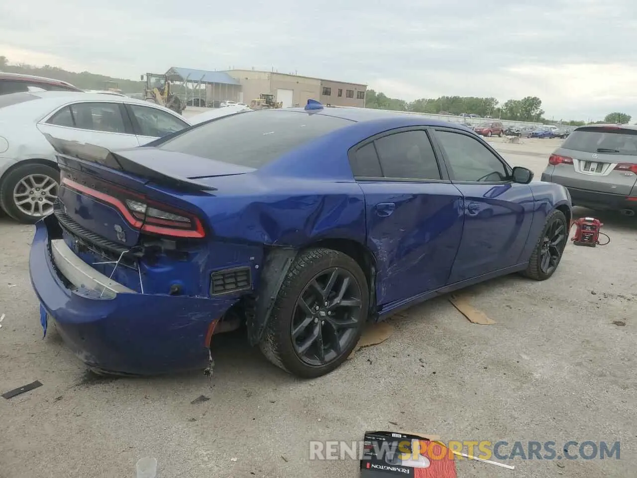 3 Photograph of a damaged car 2C3CDXBG4LH101521 DODGE CHARGER 2020