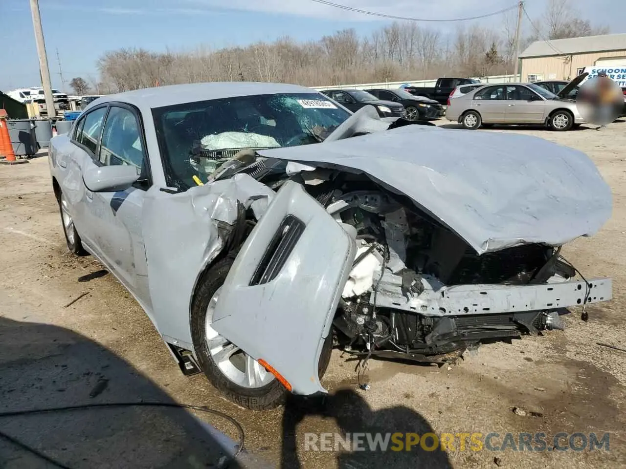 4 Photograph of a damaged car 2C3CDXBG4LH232691 DODGE CHARGER 2020