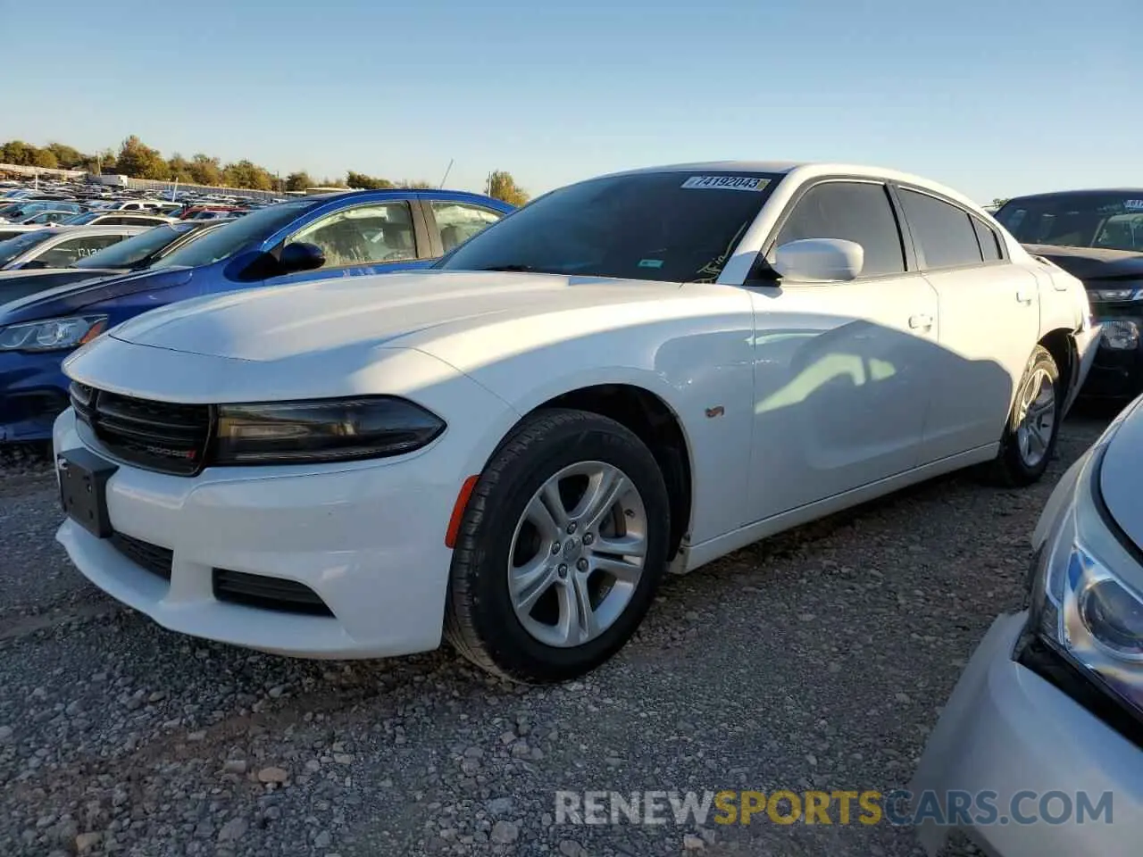 1 Photograph of a damaged car 2C3CDXBG5LH100765 DODGE CHARGER 2020