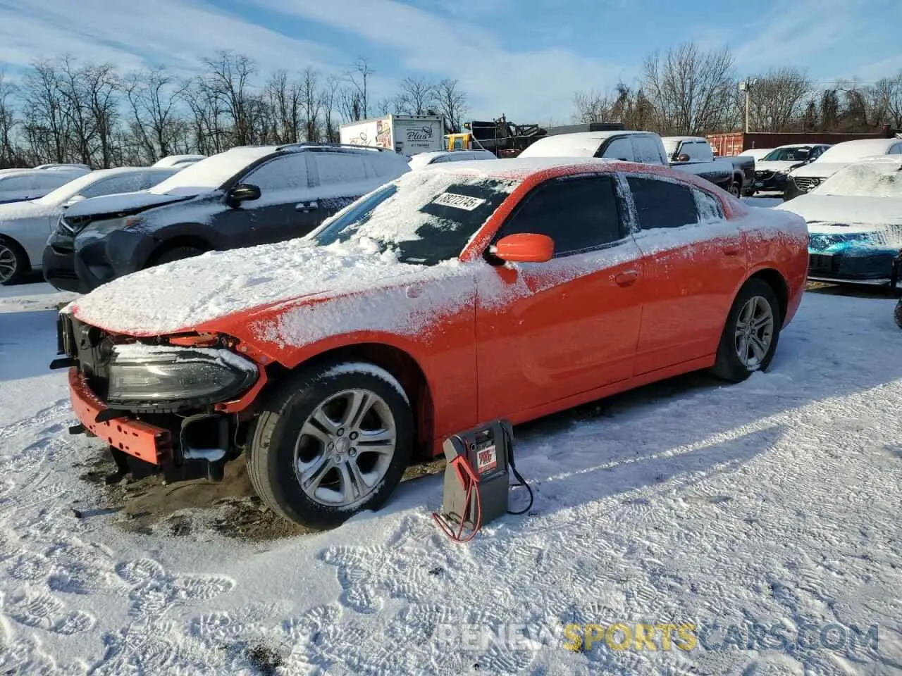 1 Photograph of a damaged car 2C3CDXBG5LH144152 DODGE CHARGER 2020