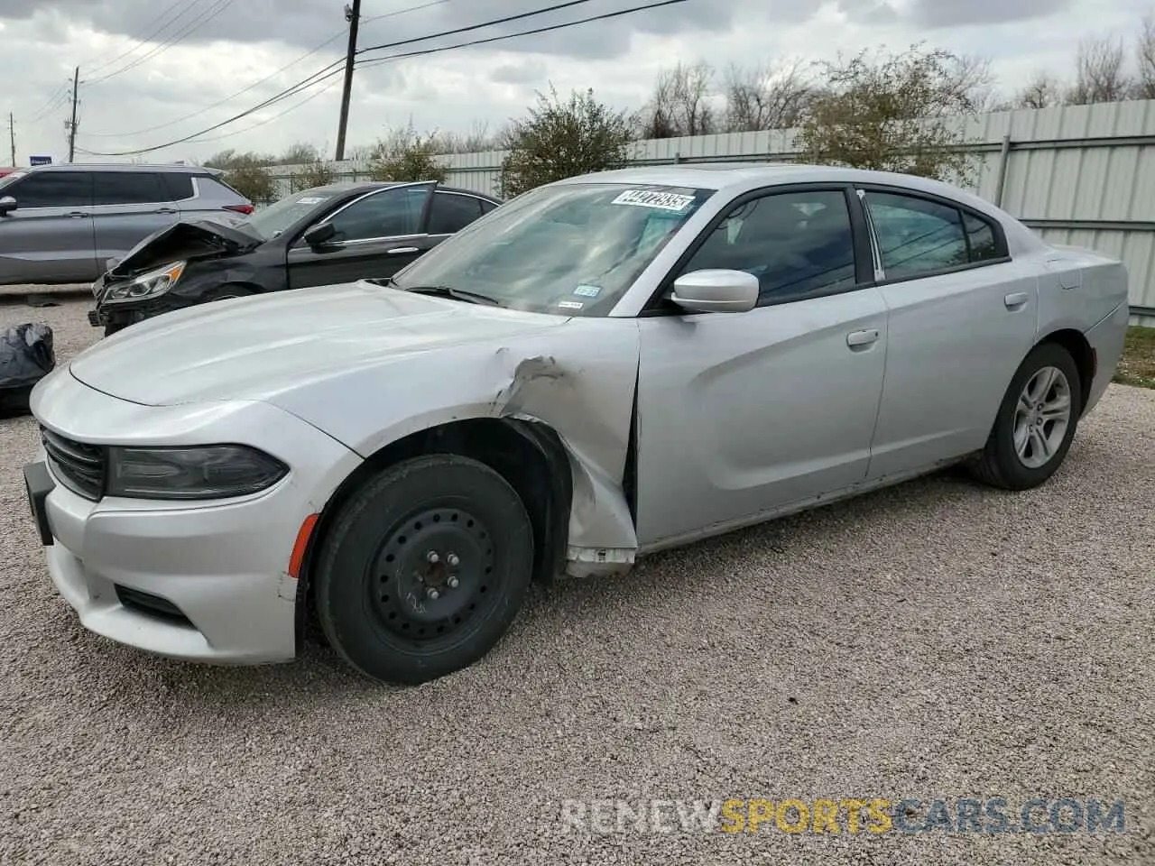 1 Photograph of a damaged car 2C3CDXBG6LH135489 DODGE CHARGER 2020
