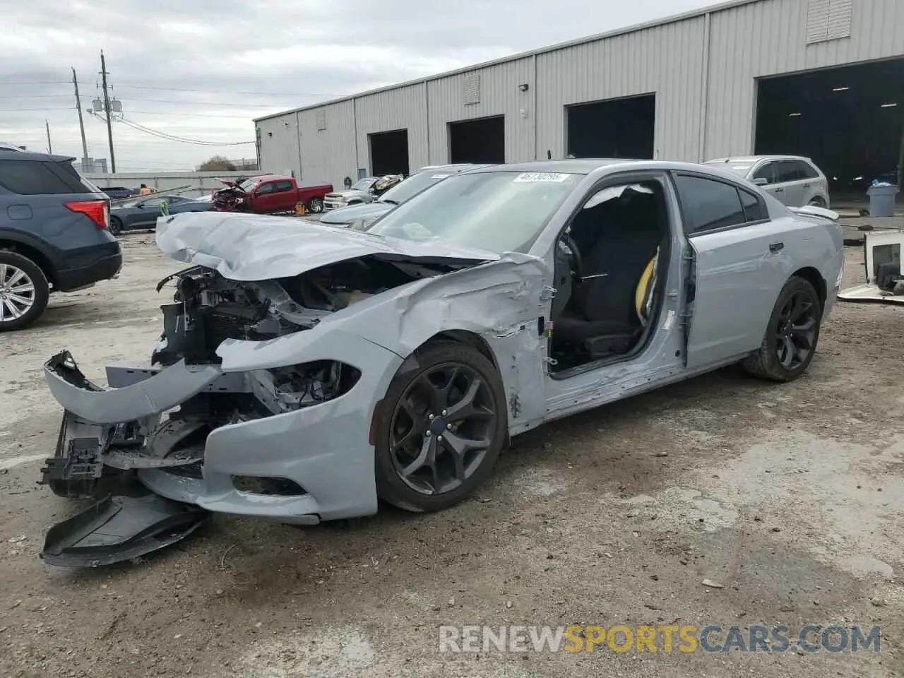 1 Photograph of a damaged car 2C3CDXBG6LH192727 DODGE CHARGER 2020