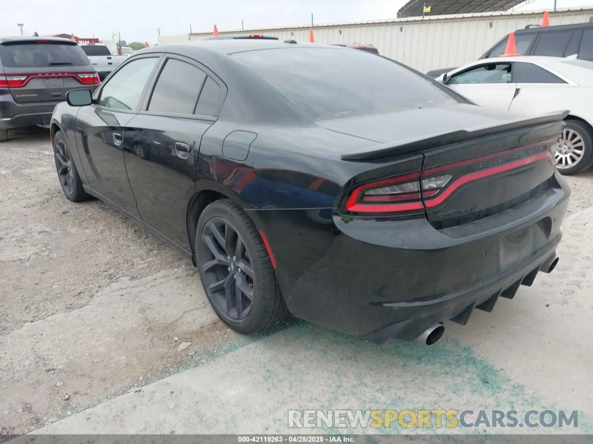 3 Photograph of a damaged car 2C3CDXBG6LH207680 DODGE CHARGER 2020