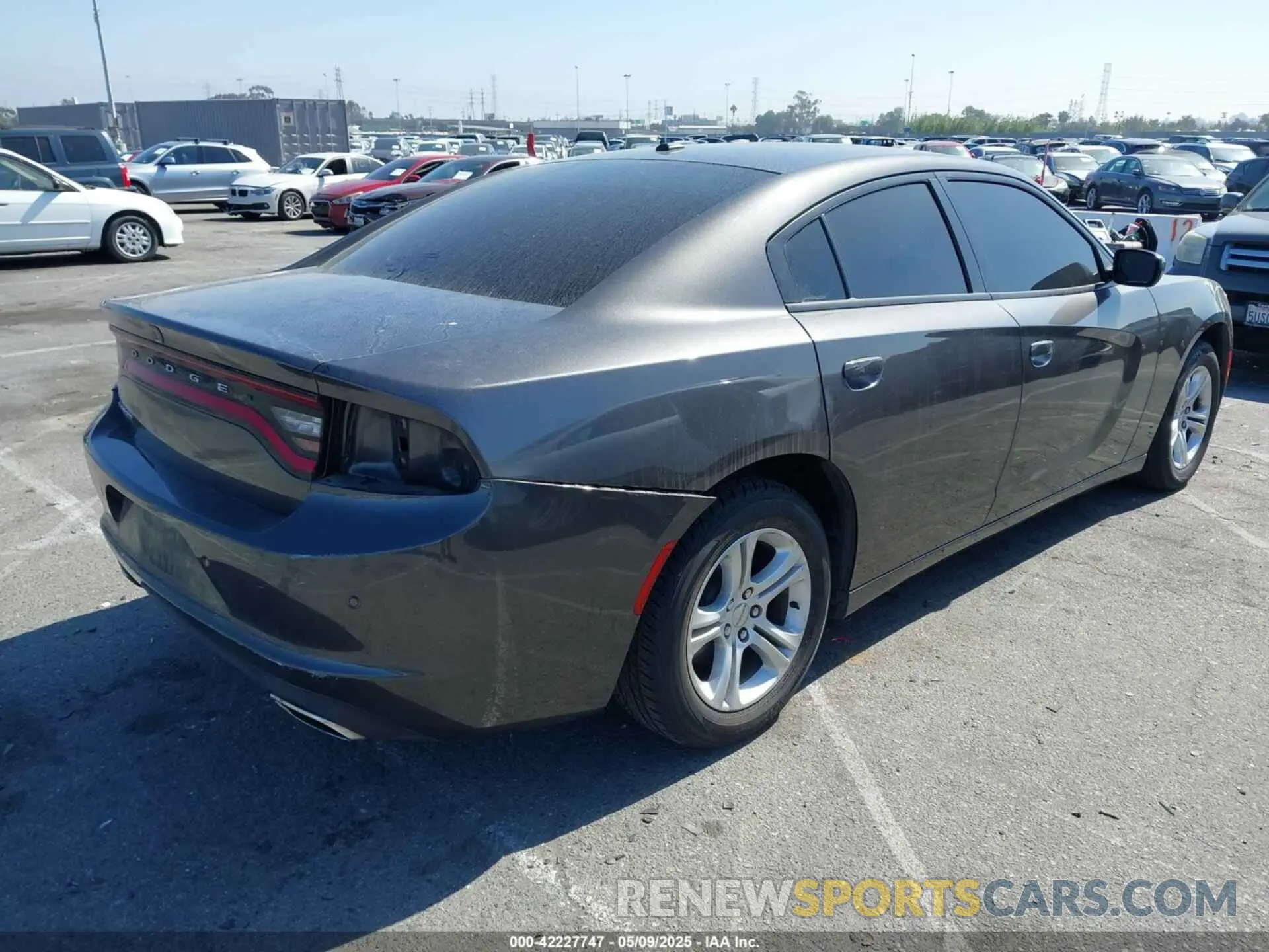 4 Photograph of a damaged car 2C3CDXBG6LH234913 DODGE CHARGER 2020