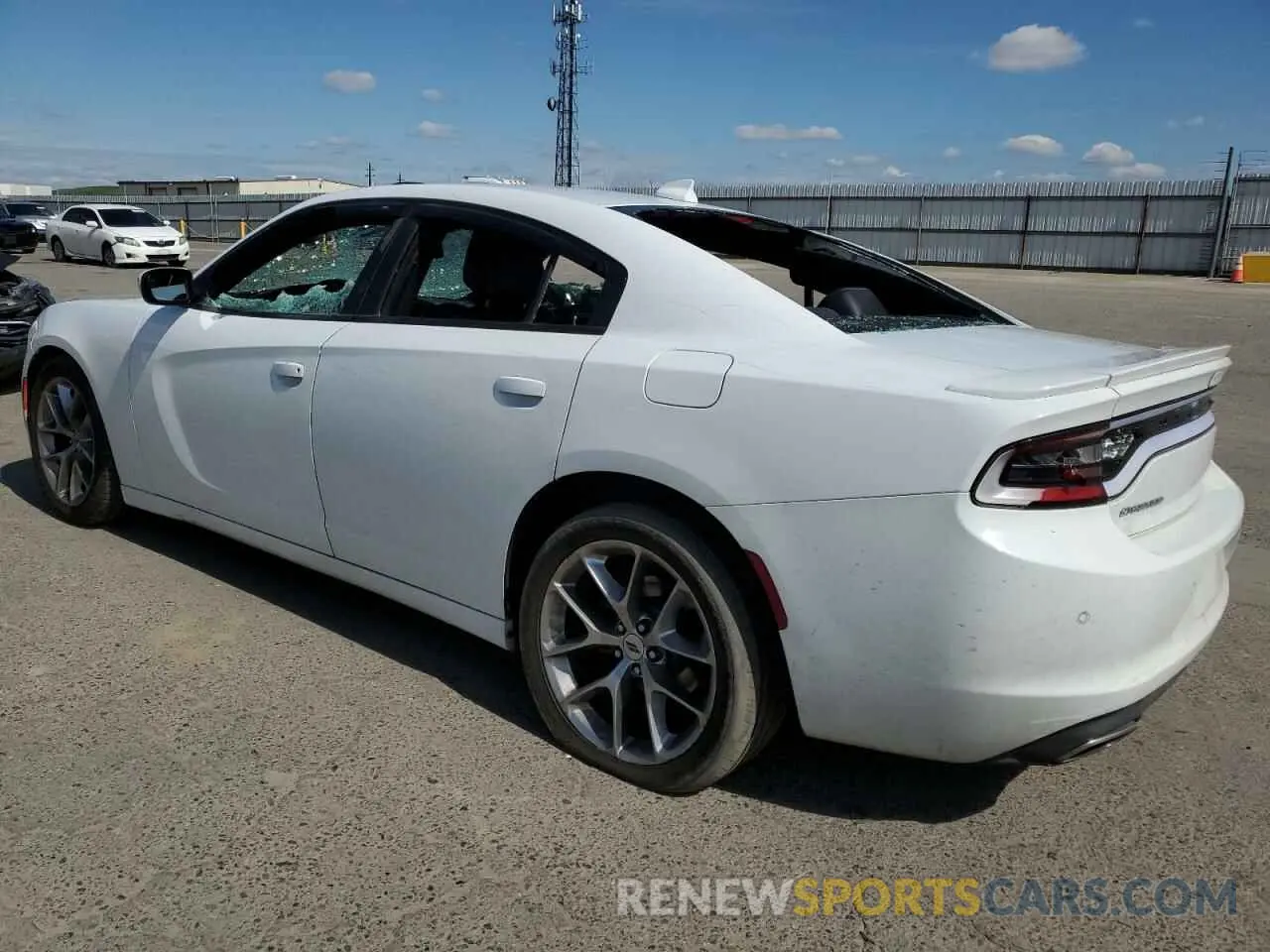 2 Photograph of a damaged car 2C3CDXBG7LH102260 DODGE CHARGER 2020