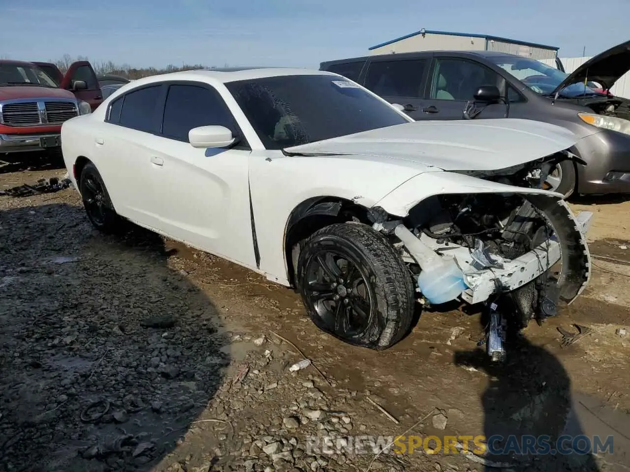 4 Photograph of a damaged car 2C3CDXBG7LH135646 DODGE CHARGER 2020