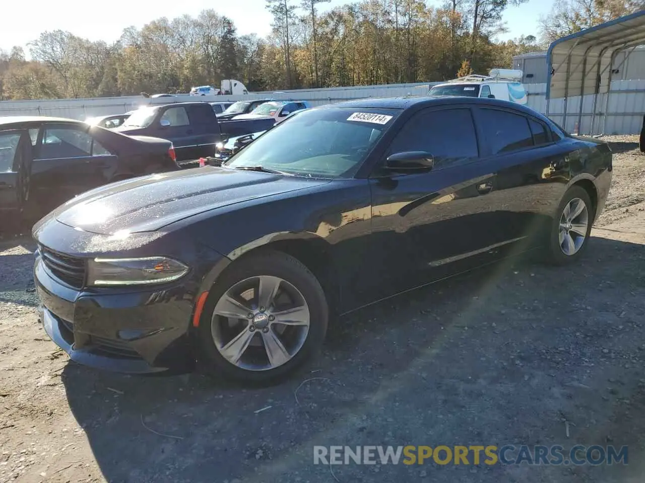 1 Photograph of a damaged car 2C3CDXBG7LH140345 DODGE CHARGER 2020