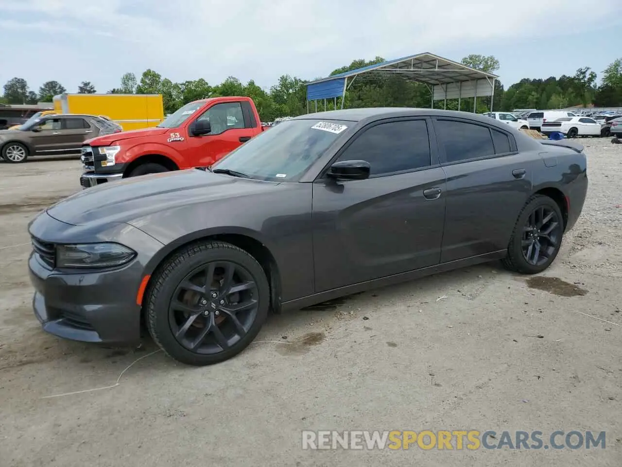 1 Photograph of a damaged car 2C3CDXBG8LH133081 DODGE CHARGER 2020