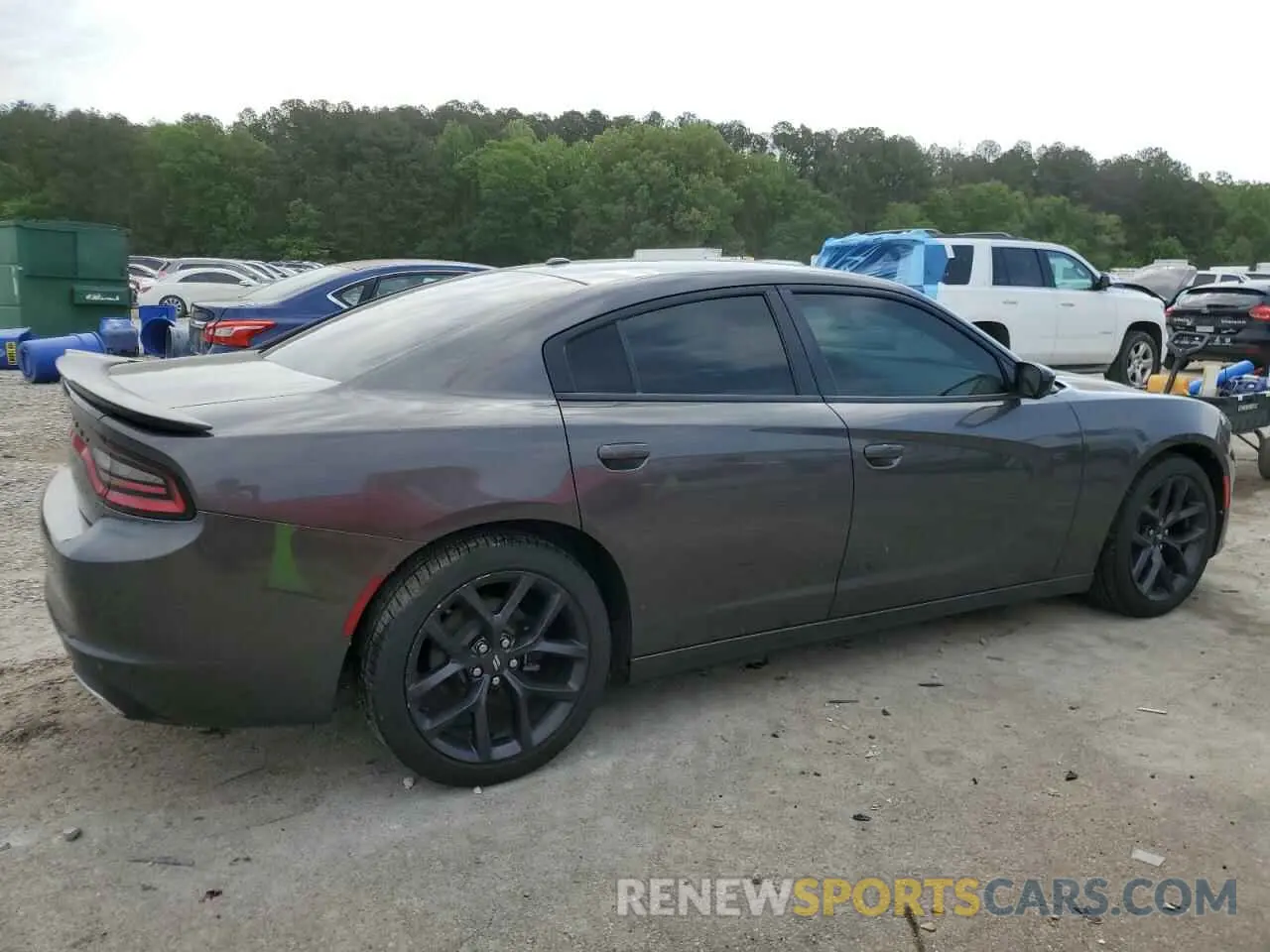 3 Photograph of a damaged car 2C3CDXBG8LH133081 DODGE CHARGER 2020