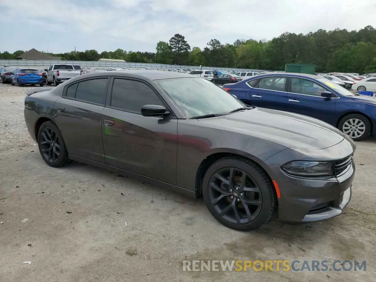 4 Photograph of a damaged car 2C3CDXBG8LH133081 DODGE CHARGER 2020