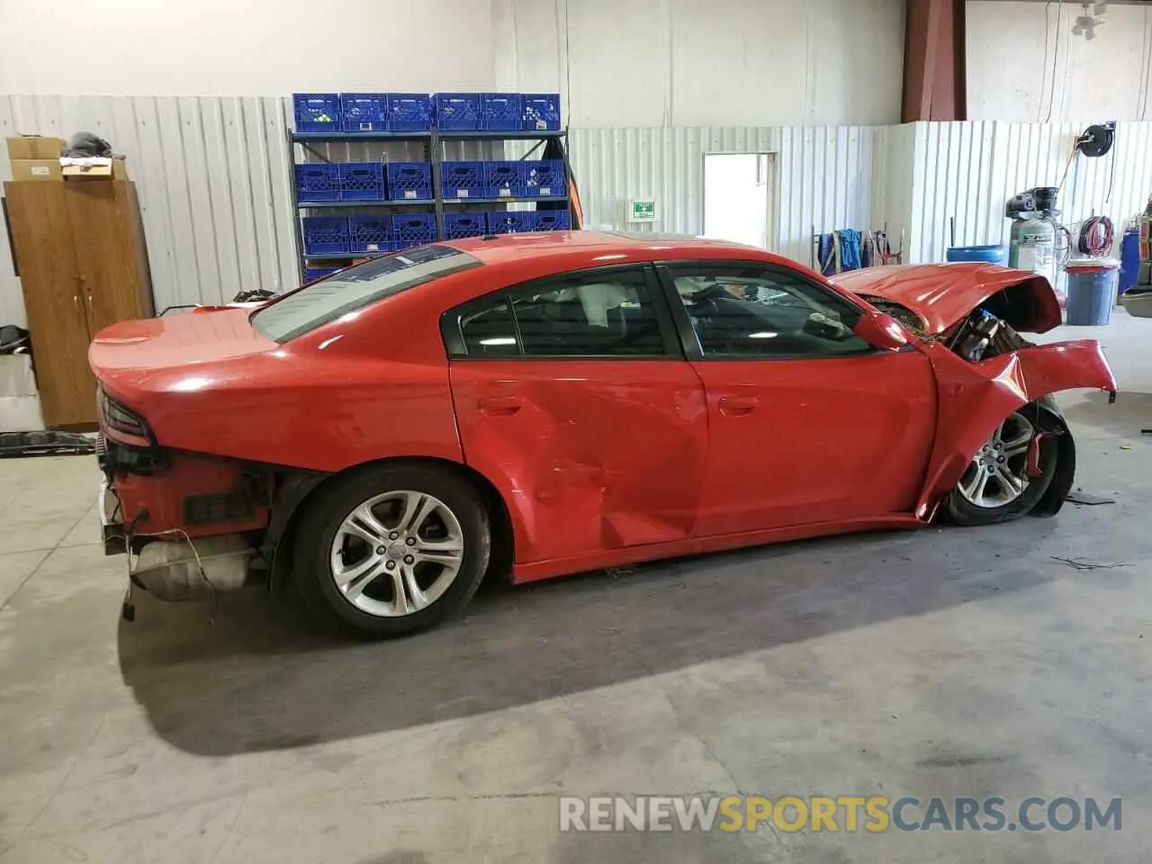 3 Photograph of a damaged car 2C3CDXBG8LH143738 DODGE CHARGER 2020