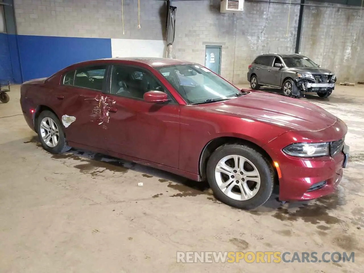 4 Photograph of a damaged car 2C3CDXBG8LH156103 DODGE CHARGER 2020