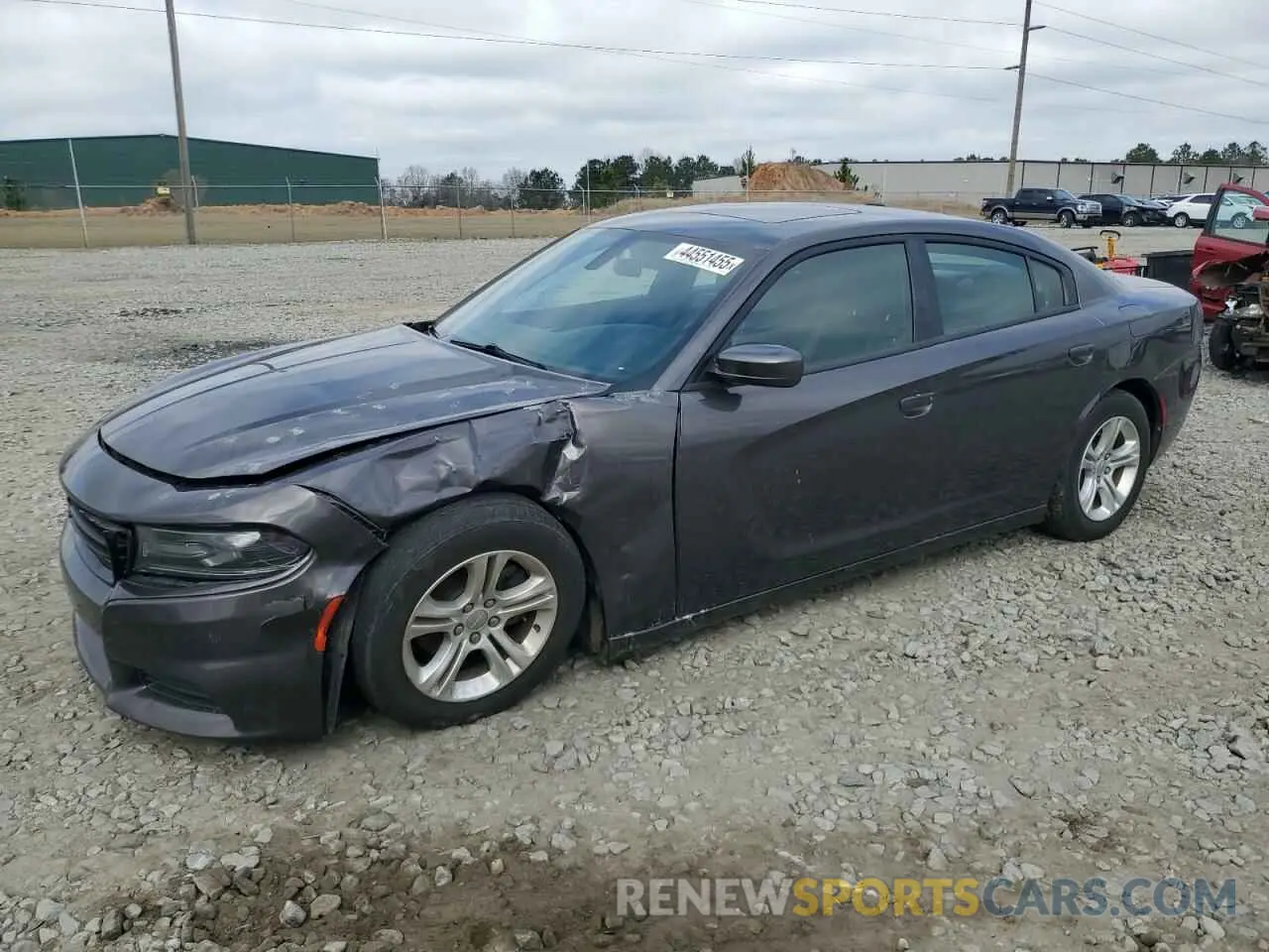 1 Photograph of a damaged car 2C3CDXBG9LH144123 DODGE CHARGER 2020