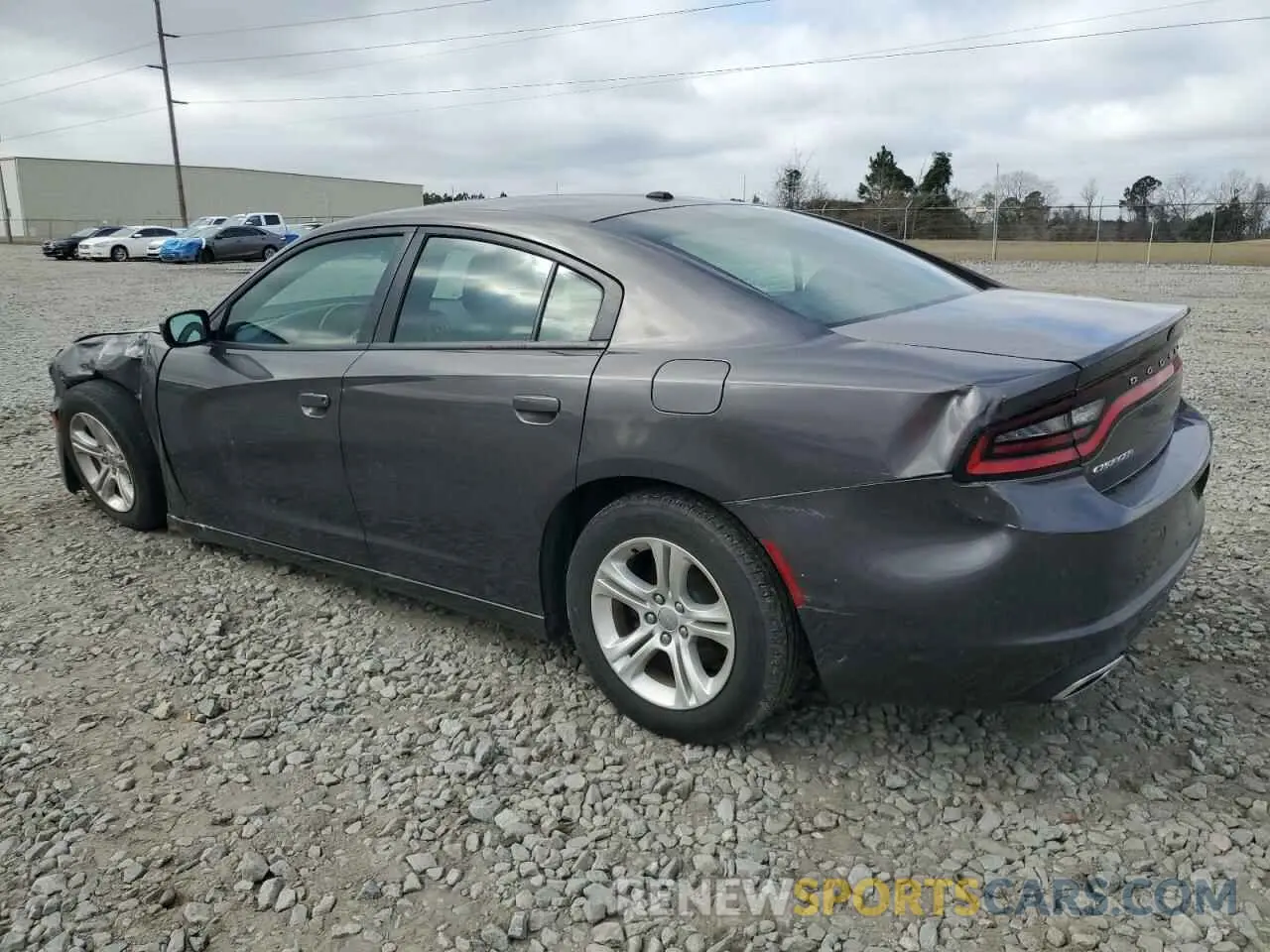2 Photograph of a damaged car 2C3CDXBG9LH144123 DODGE CHARGER 2020
