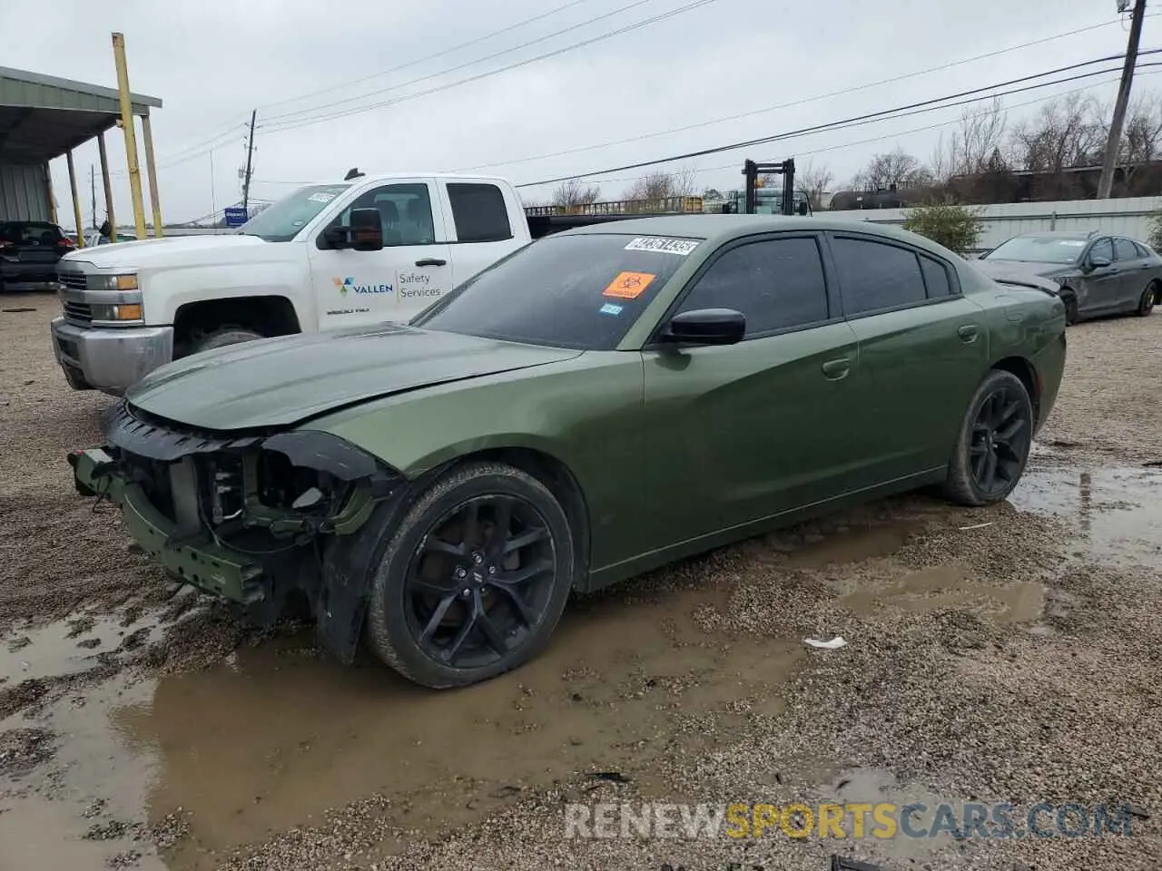 1 Photograph of a damaged car 2C3CDXBGXLH107873 DODGE CHARGER 2020