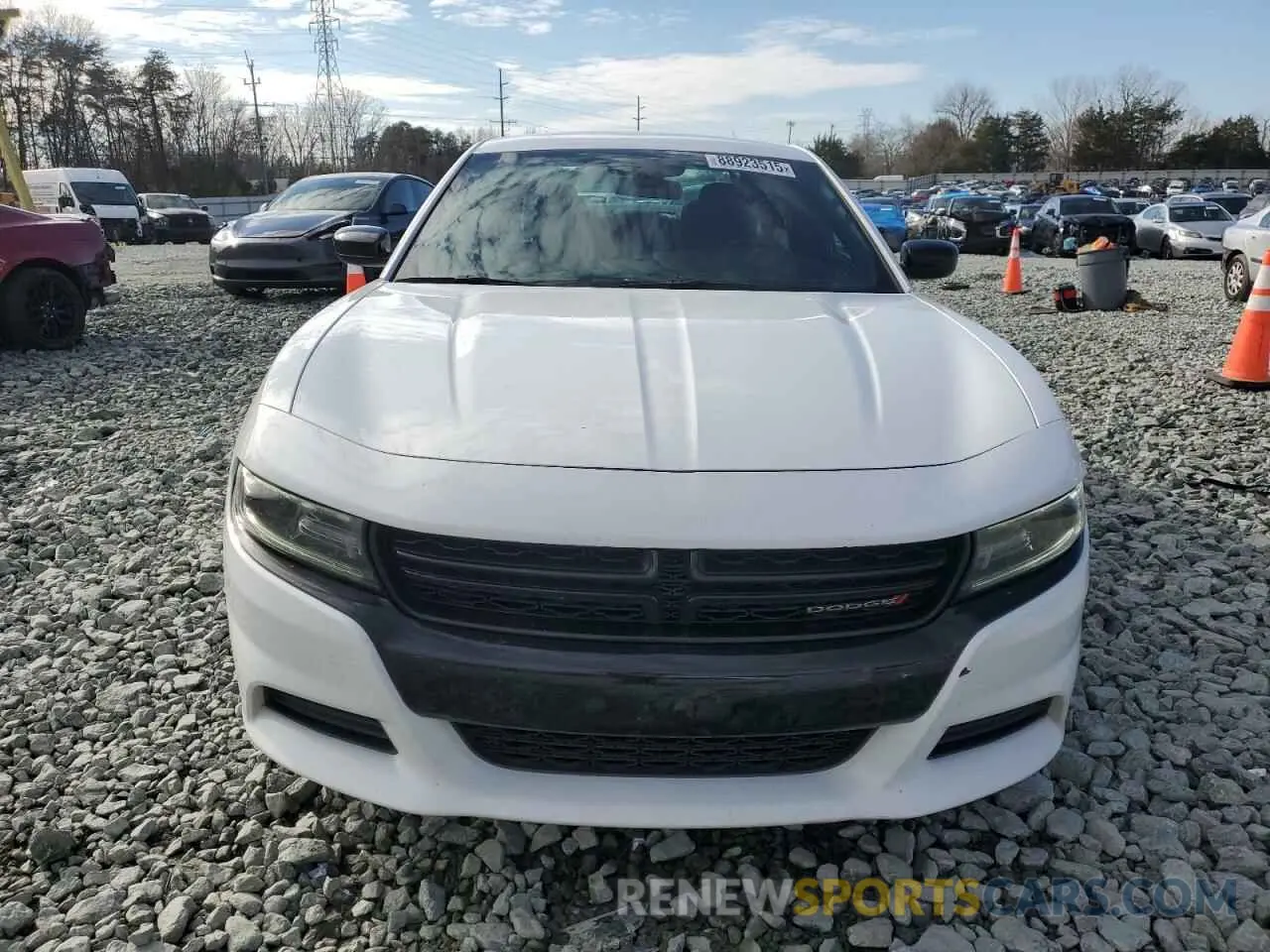 5 Photograph of a damaged car 2C3CDXBGXLH167457 DODGE CHARGER 2020