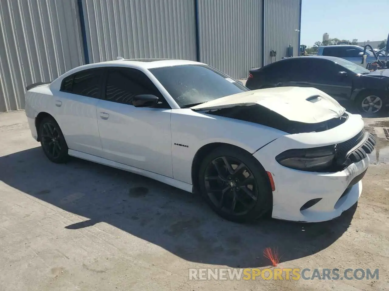 4 Photograph of a damaged car 2C3CDXCT0LH233171 DODGE CHARGER 2020